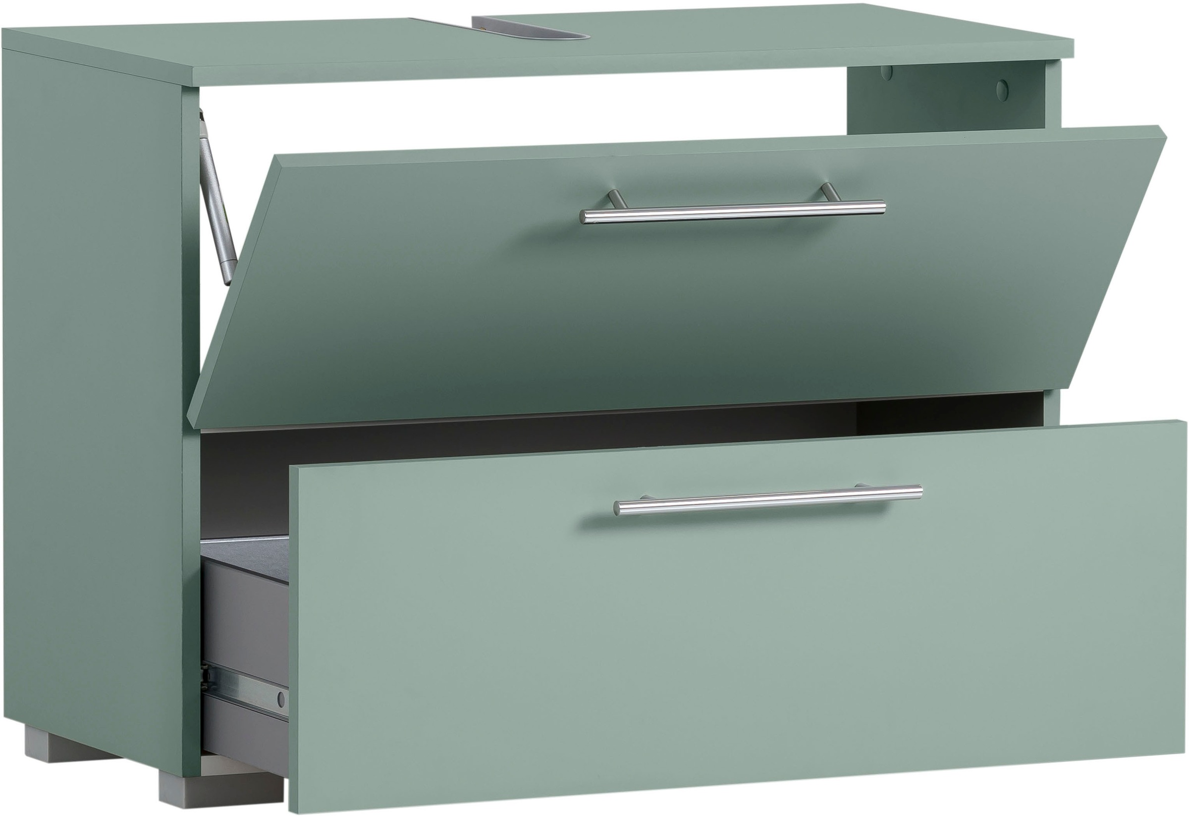 welltime Waschbeckenunterschrank "Carlos" Breite 80 cm günstig online kaufen