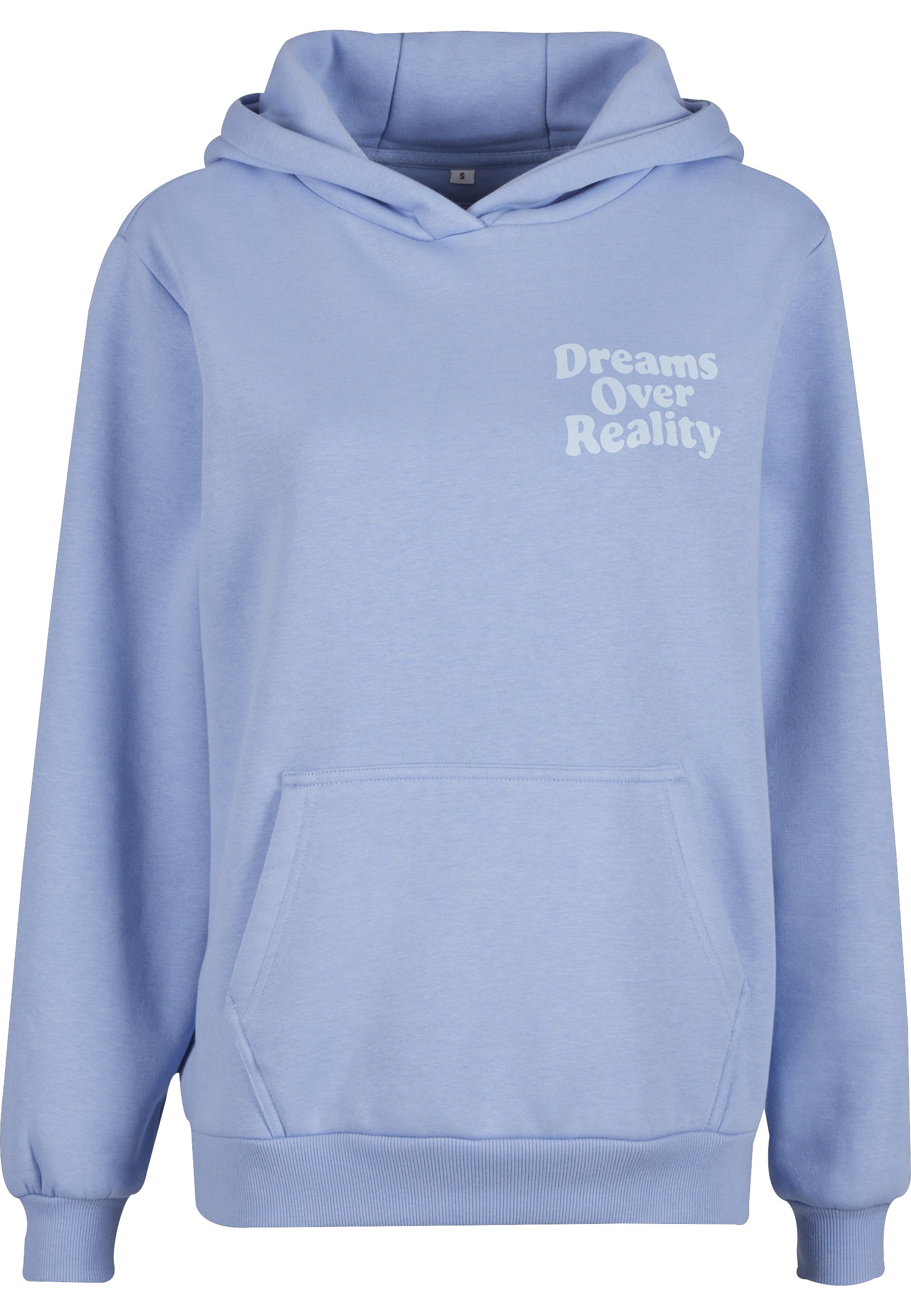 Miss Tee Kapuzensweatshirt "Miss Tee Dreams Over Reality Ladies Fluffy Hood günstig online kaufen