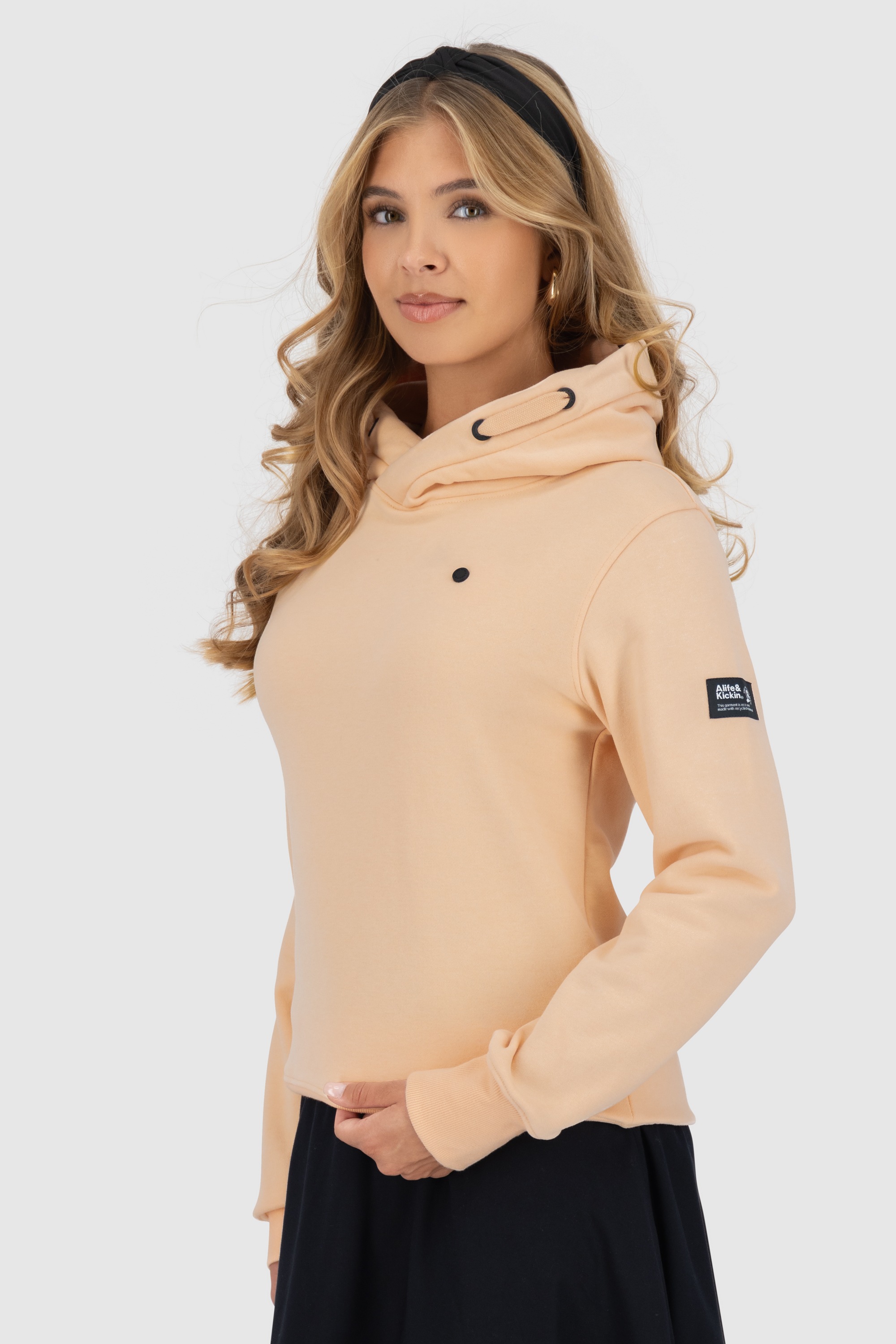 Alife & Kickin Kapuzensweatshirt »Damen SarinaAK A«, Hoodie Kapuzenpullover, Sweatshirt mit Kapuze und Kängurutasche