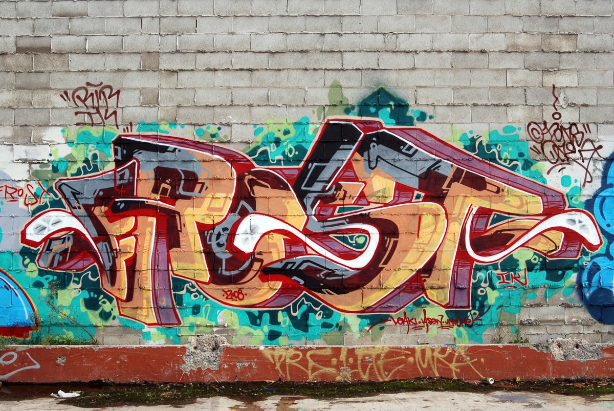 Papermoon Fototapete "Graffiti Street Art"