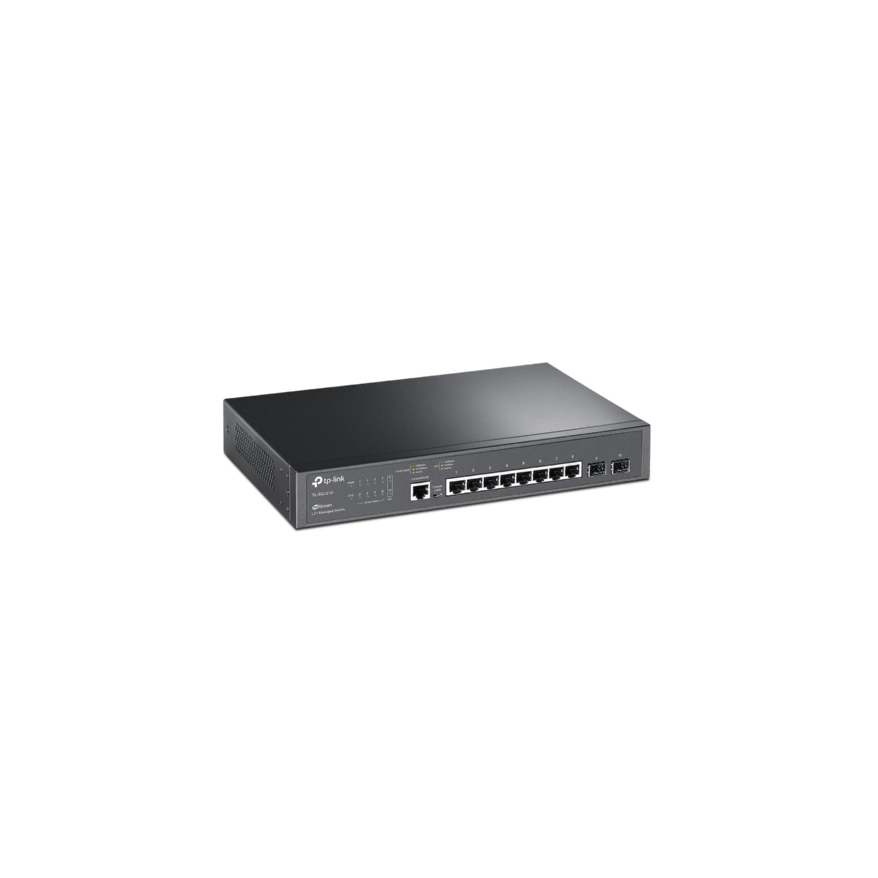 TP-Link Netzwerk-Switch »JetStream 8-Port-Gigabit-L2+-Managed-Switch mit 2 SFP Slots«