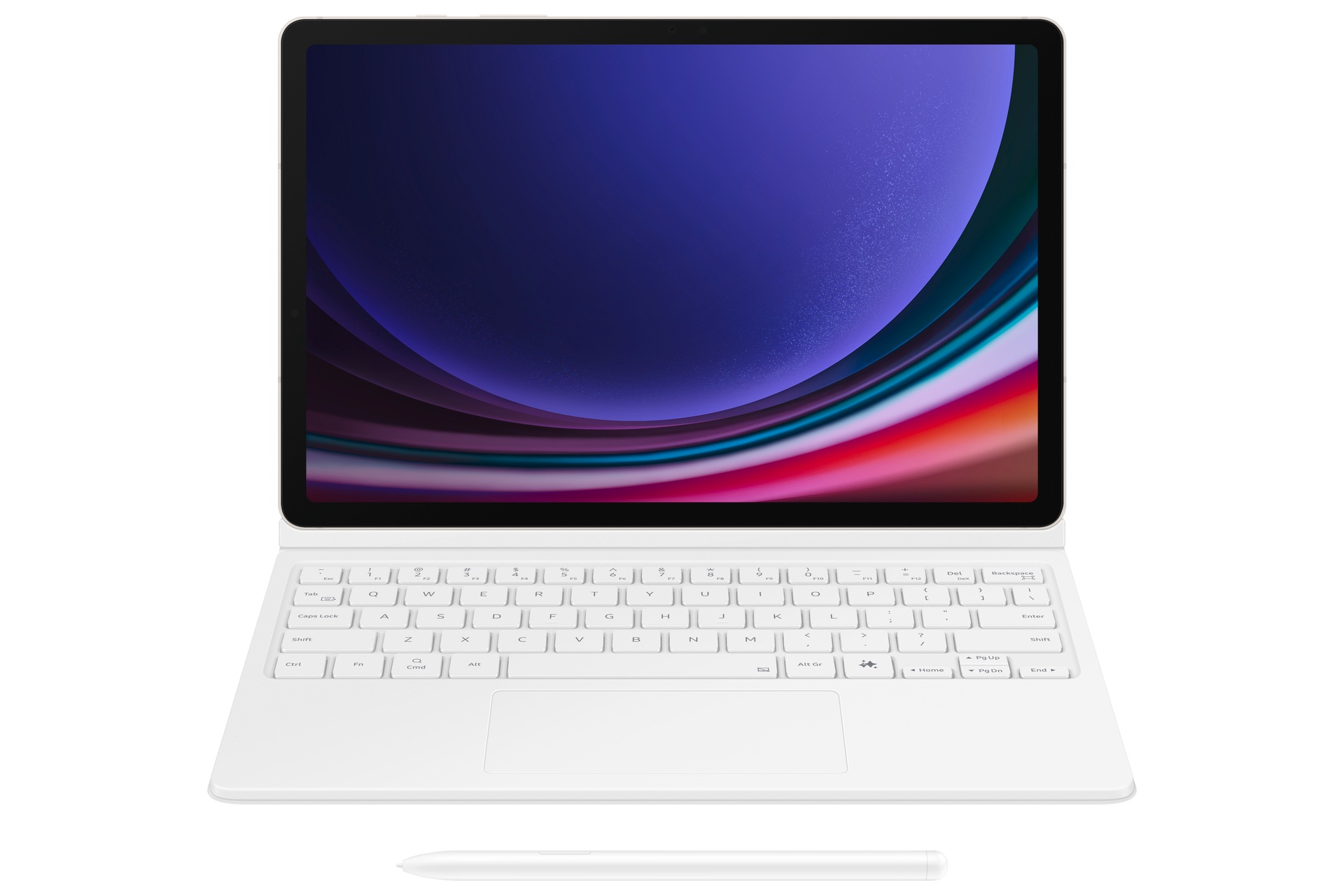 Samsung Tablet-Hülle »Book Cover Keyboard für Galaxy Tab S9 | S9 FE | S10 FE«, Tastatur Cover, Schutzhülle, Tablethülle, Case, Schutzcase, stoßfest