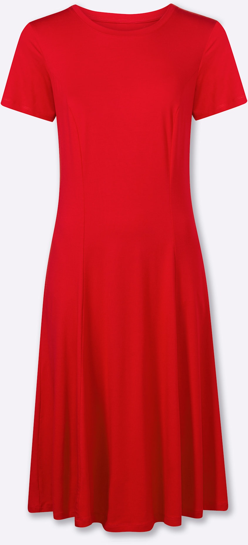 Heine Jersey Dress Red Size 42 3
