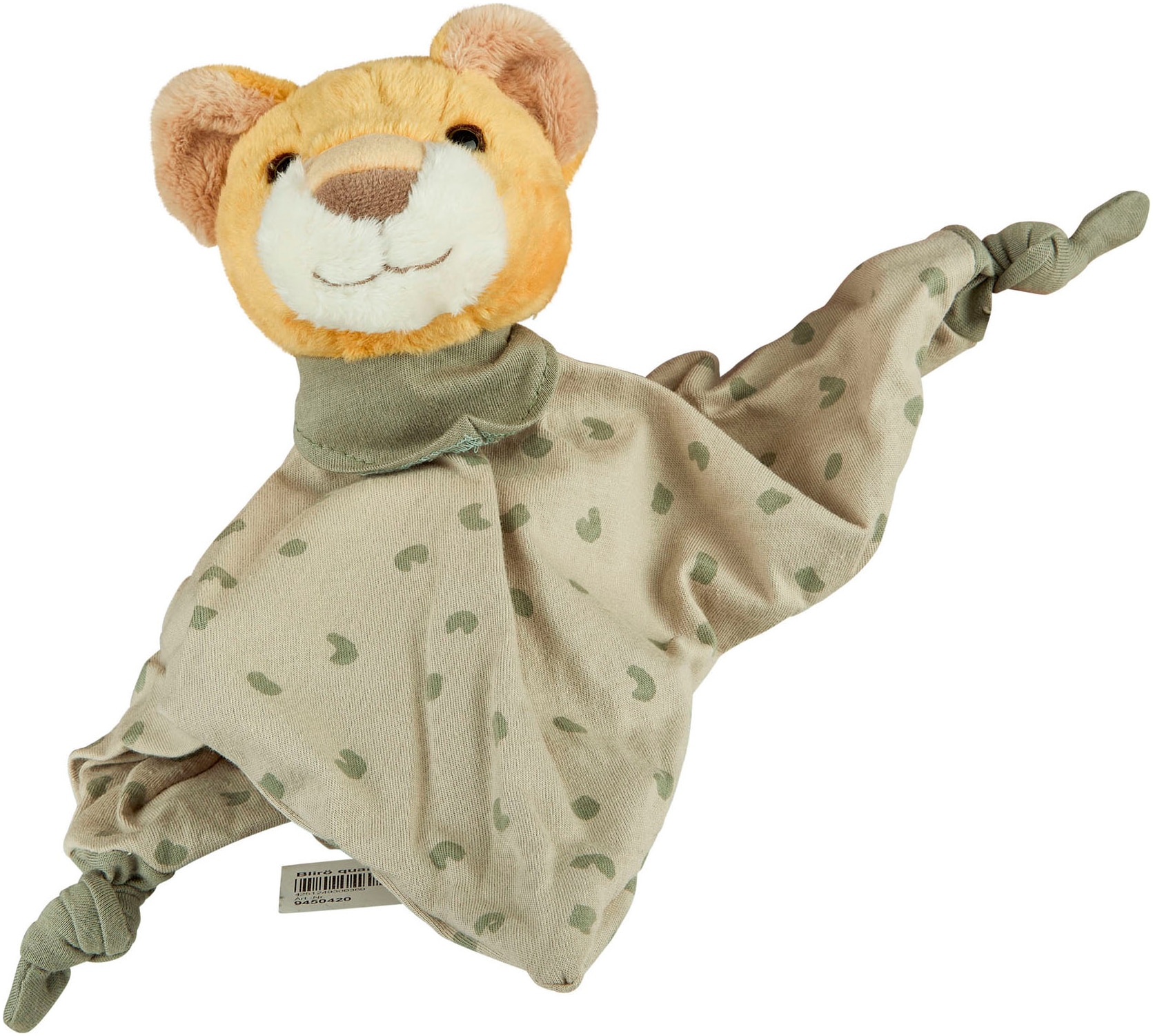 Sterntaler® Schmusetuch »Löwe Leo, M«, mit Beißring aus Silikon