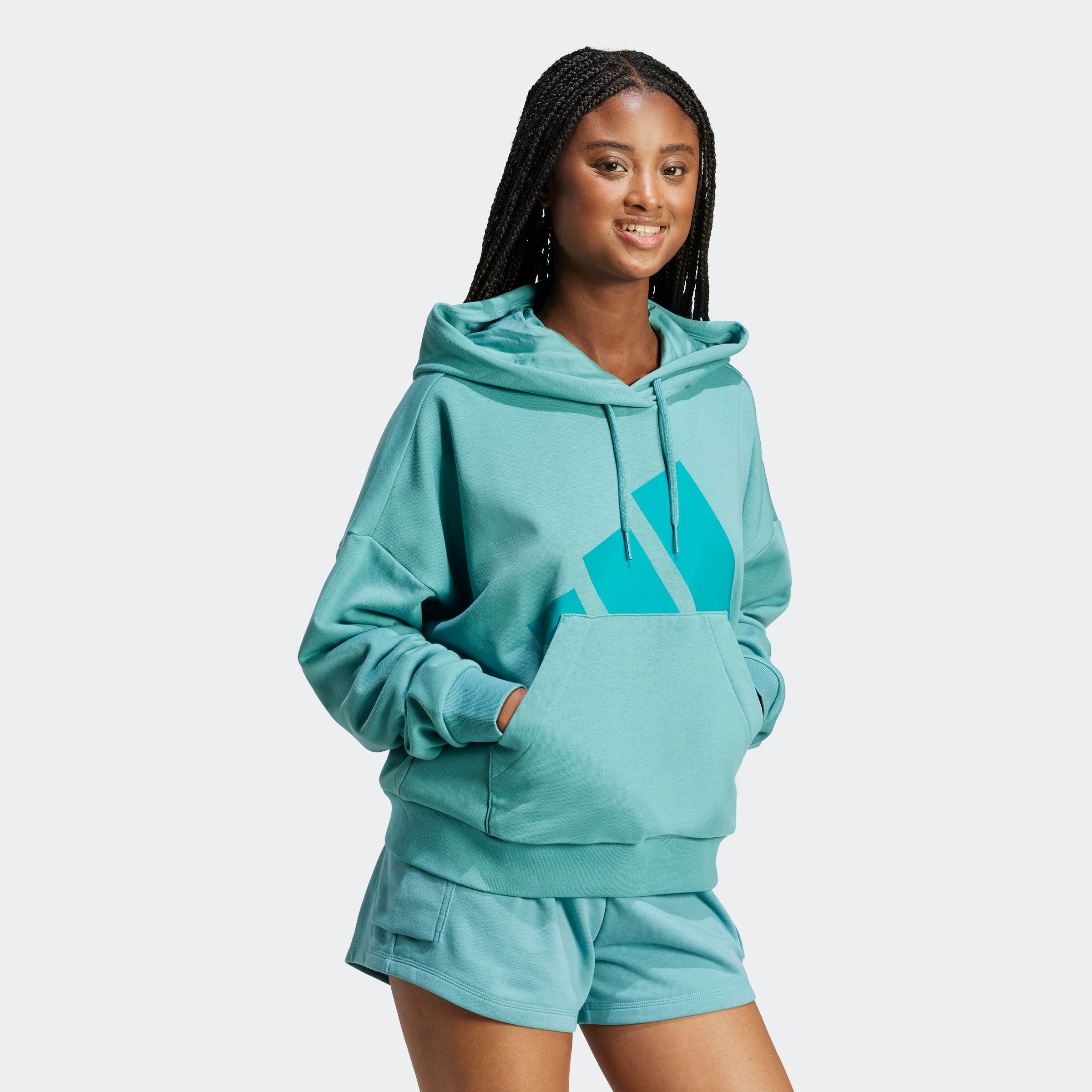 adidas Sportswear Kapuzensweatshirt "W BL FT HD" günstig online kaufen