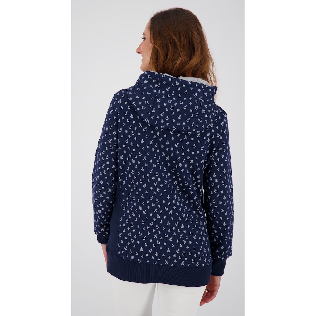 DEPROC Active Kapuzensweatshirt »ANCHORAGE Women«, in lässigem Oversized-Schnitt