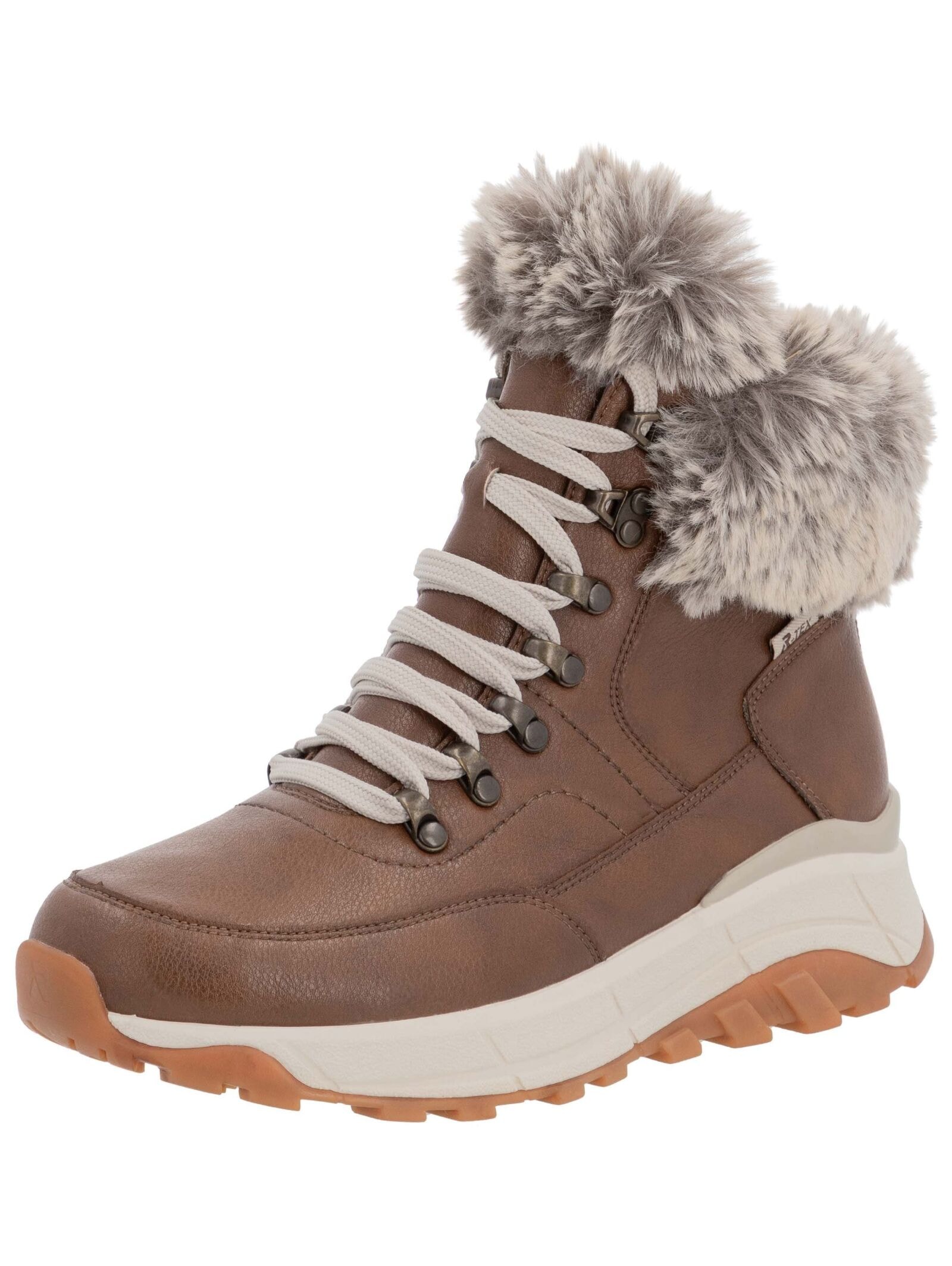 Rieker Schnürstiefelette "Rieker Stiefelette Glattleder" günstig online kaufen