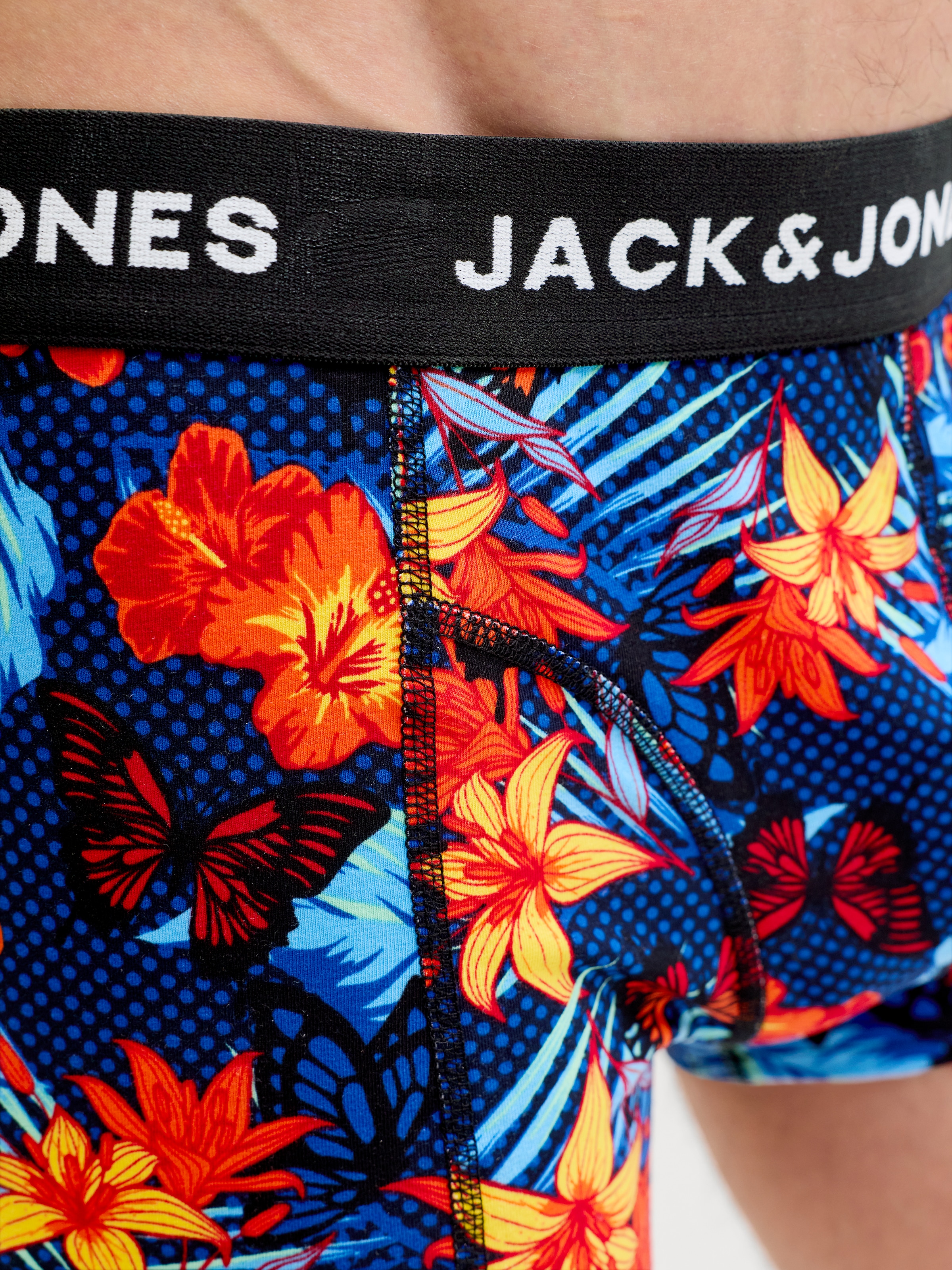 Jack & Jones Trunk »JACOZZIE TRUNKS 5 PACK STYD« Packung, 5 Stk. Baumwollmischung, elastischer Bund