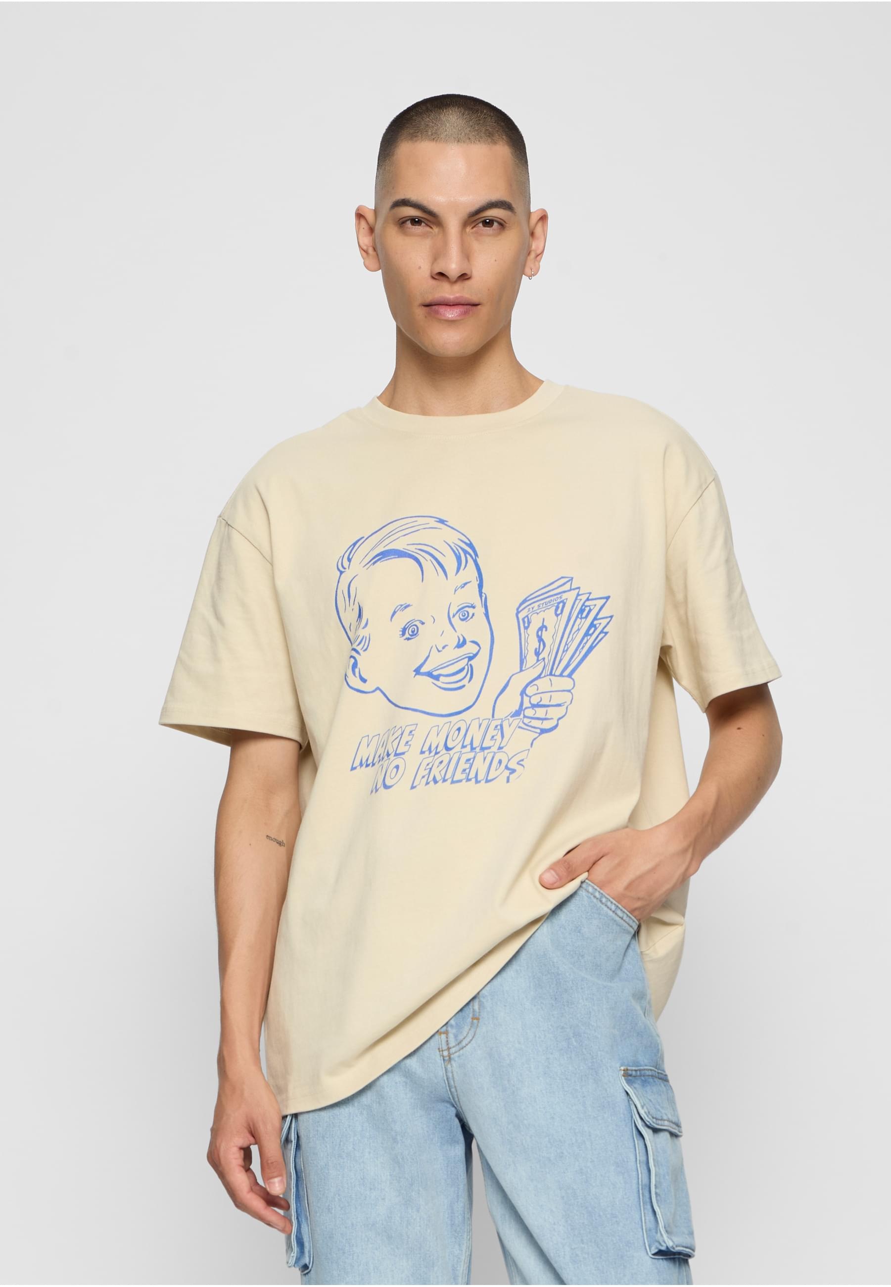 2Y Studios T-Shirt »2Y Studios Herren MAKE MONEY TEE 2«, (1 tlg.)