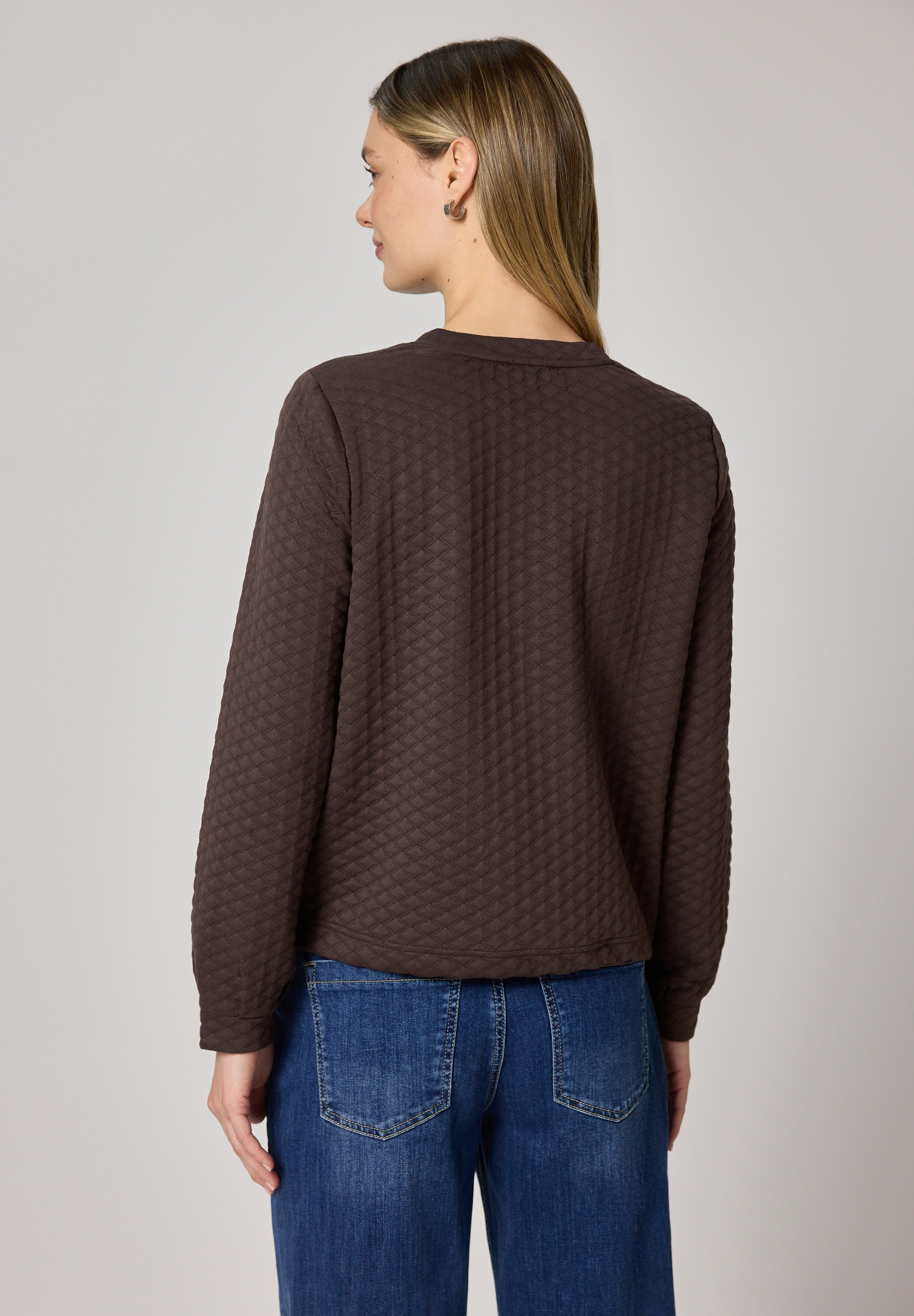 STREET ONE Cardigan mit Struktur