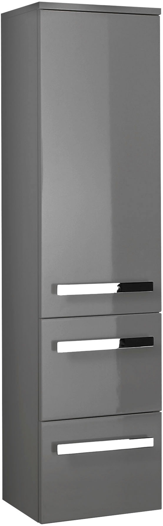 Saphir Badmöbel-Set »Serie 4005, vormontiert, Glaswaschbecken, Spiegelschrank«, (Set, 5 St.), Badezimmer Set 92 cm breit, inkl. Türdämpfer, 3 Türen, 2 Schubladen