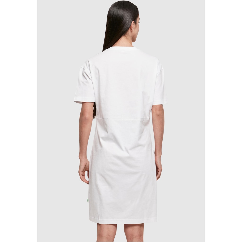 Merchcode Shirtkleid »Merchcode Damen Ladies Montana Organic Oversized Slit Tee Dress«, (1 tlg.)