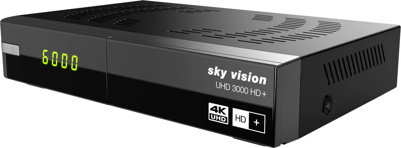 Sky Vision Satellitenreceiver »UHD 3000 HD  Digitaler UHD«, (LAN (Ethernet) USB PVR Ready-EPG ...