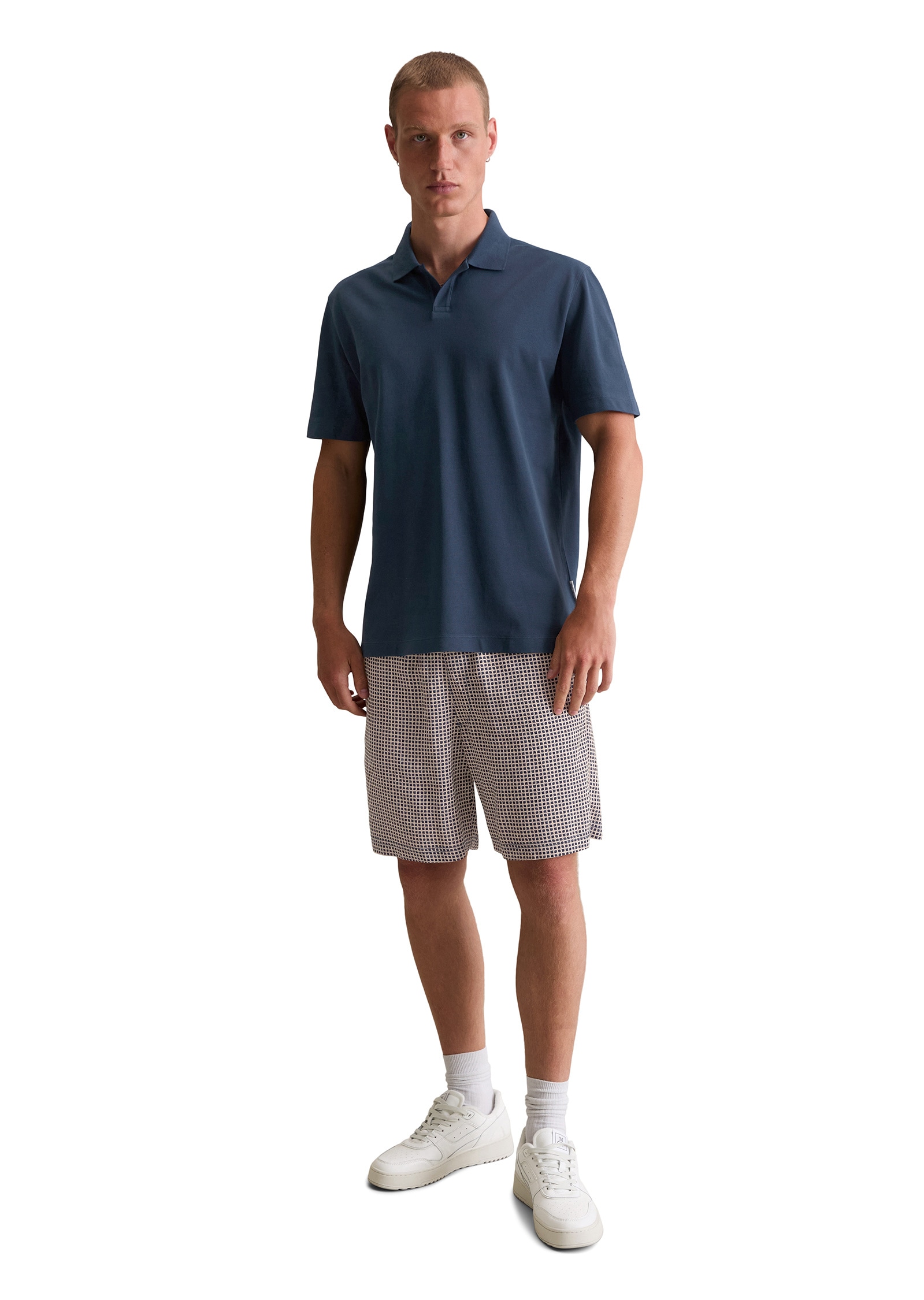 Marc O'Polo DENIM Poloshirt »aus reiner Bio-Baumwolle«