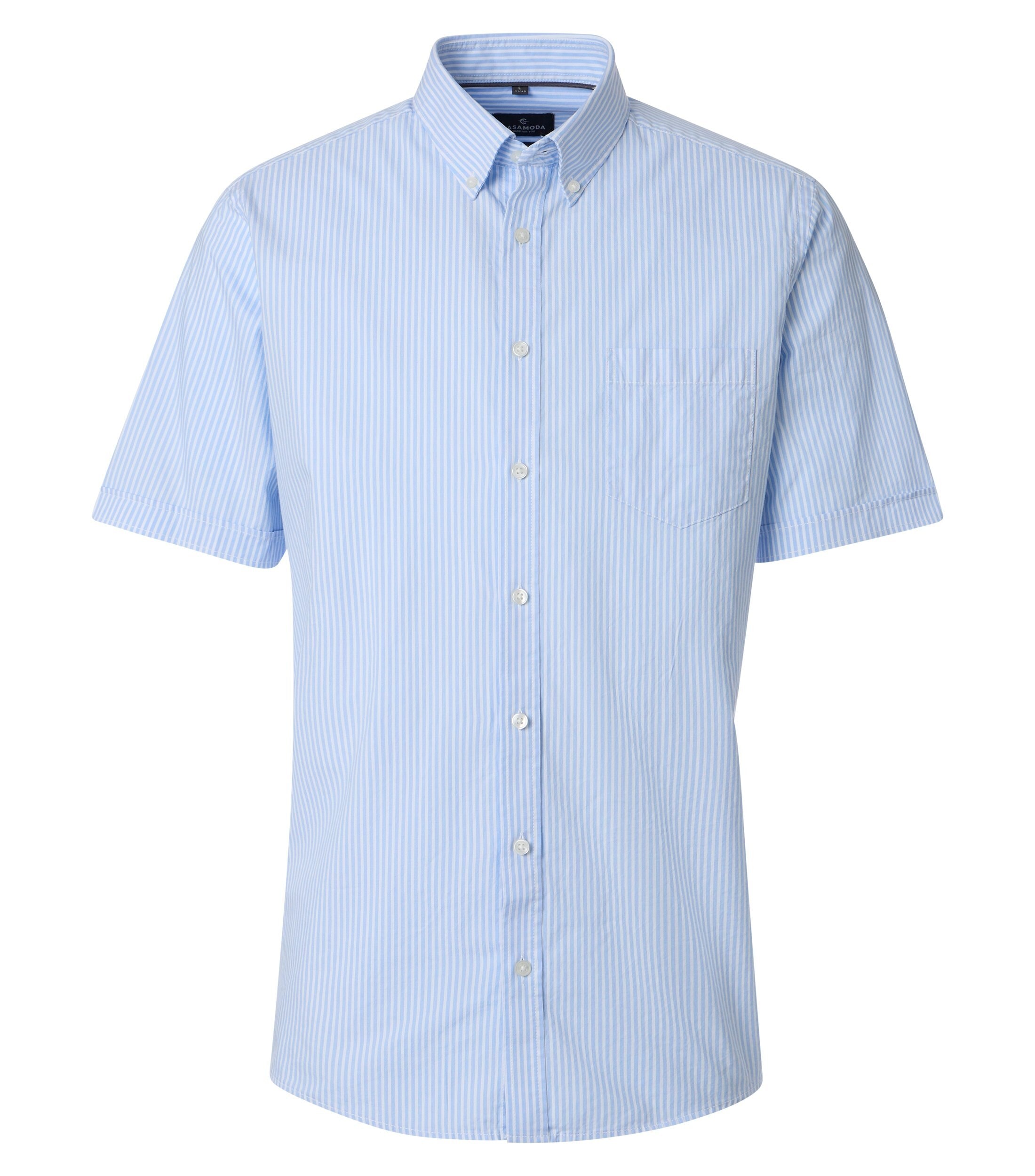 CASAMODA Kurzarmhemd "CASAMODA Freizeithemd Kurzarm gestreift" günstig online kaufen