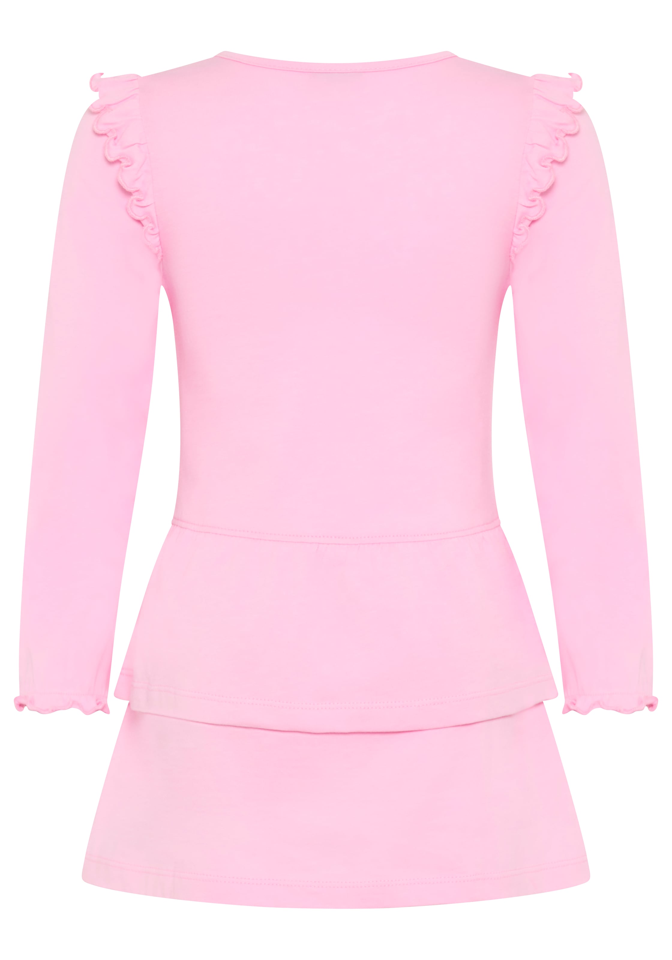 KIDSWORLD Jerseykleid »Süßes Shirtkleide mit Einhorn-Druck« für Mädchen, aus Single Jersey aus Baumwolle