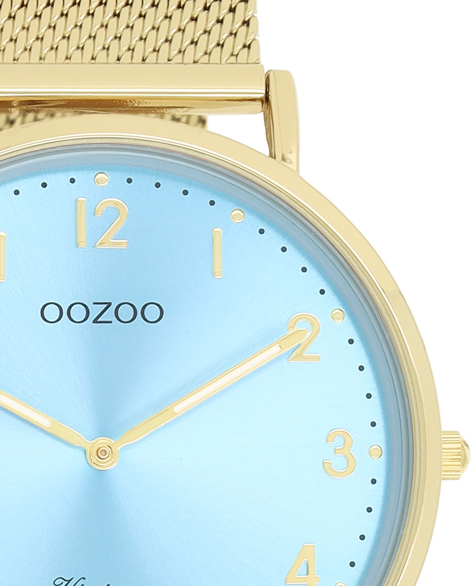 OOZOO Quarzuhr, Armbanduhr, Damenuhr, Herrenuhr, Edelstahlarmband, analog