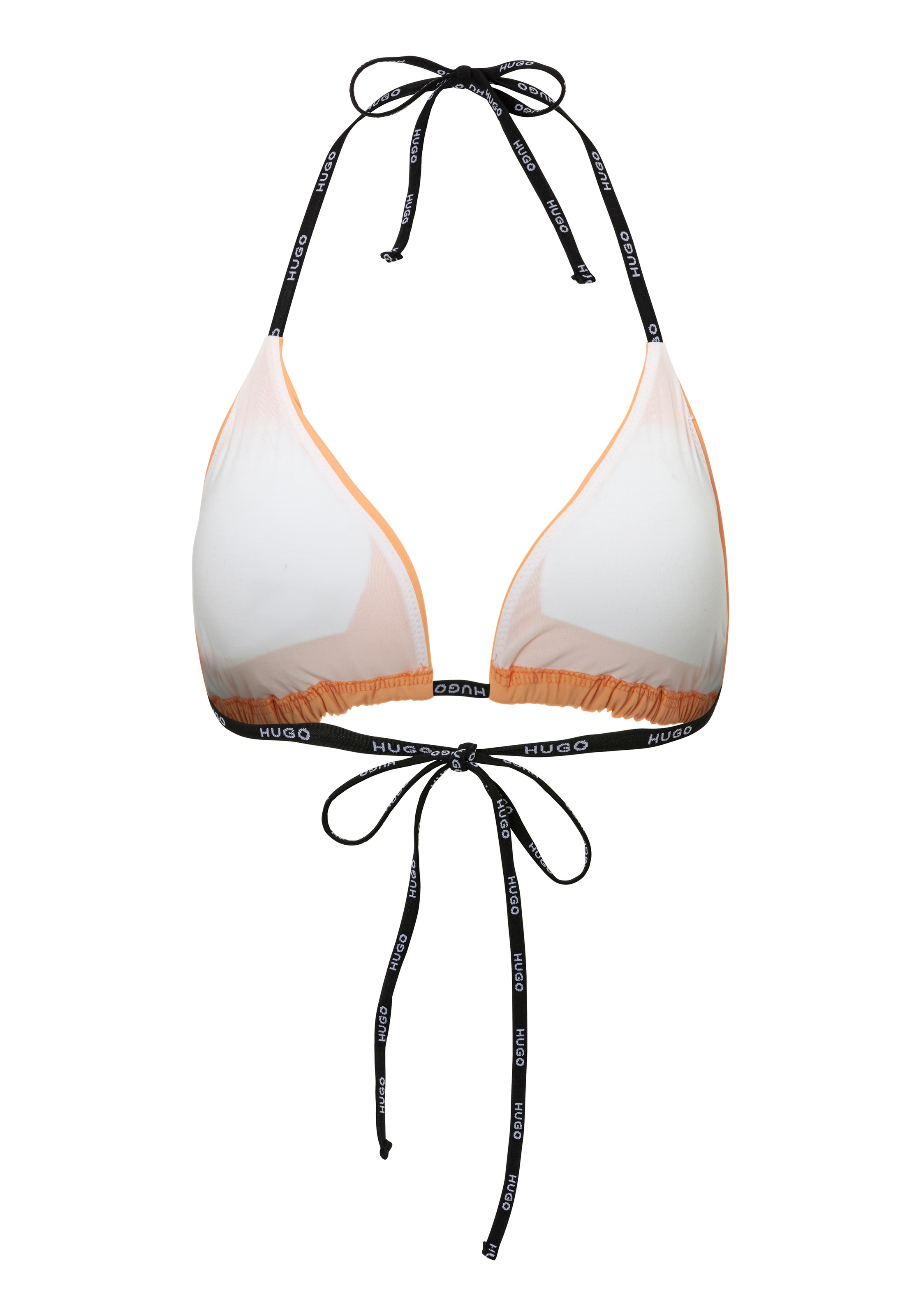 HUGO Underwear Triangel-Bikini-Top »PURE_TRIANGLE«, mit herausnehmbaren Polstern