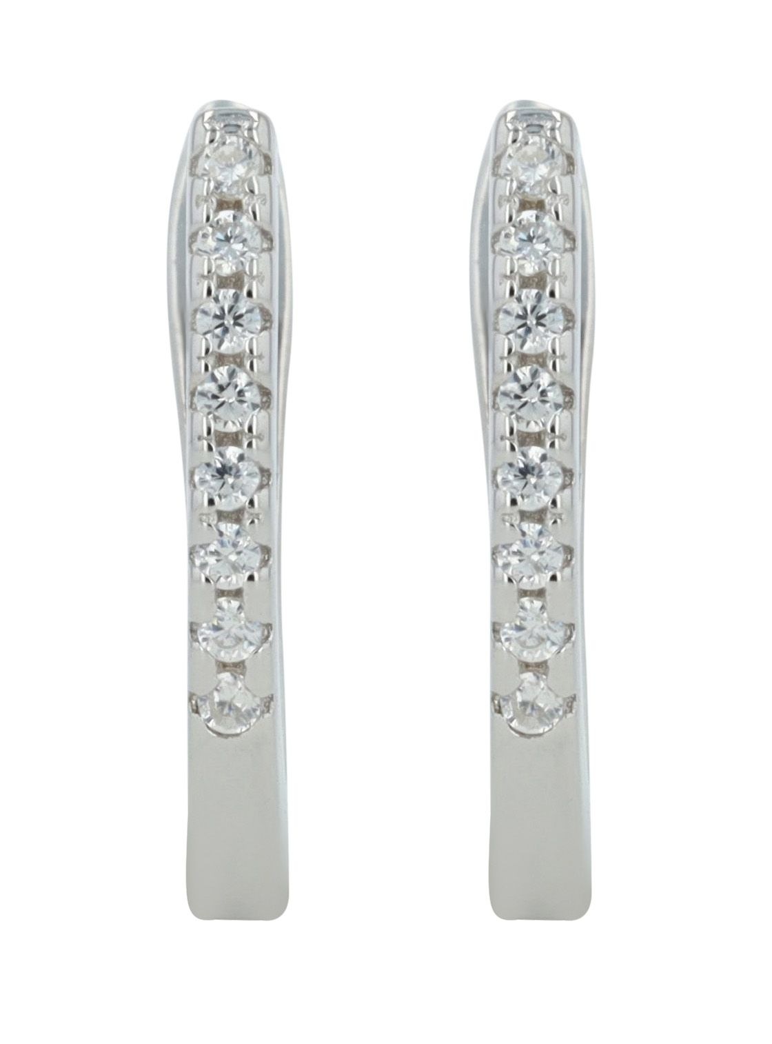 Adelia´s Klappcreolen »Damen Ohrringe – Klappcreole aus 925 Silber« Zum Verschenken – passend für viele Anlässe