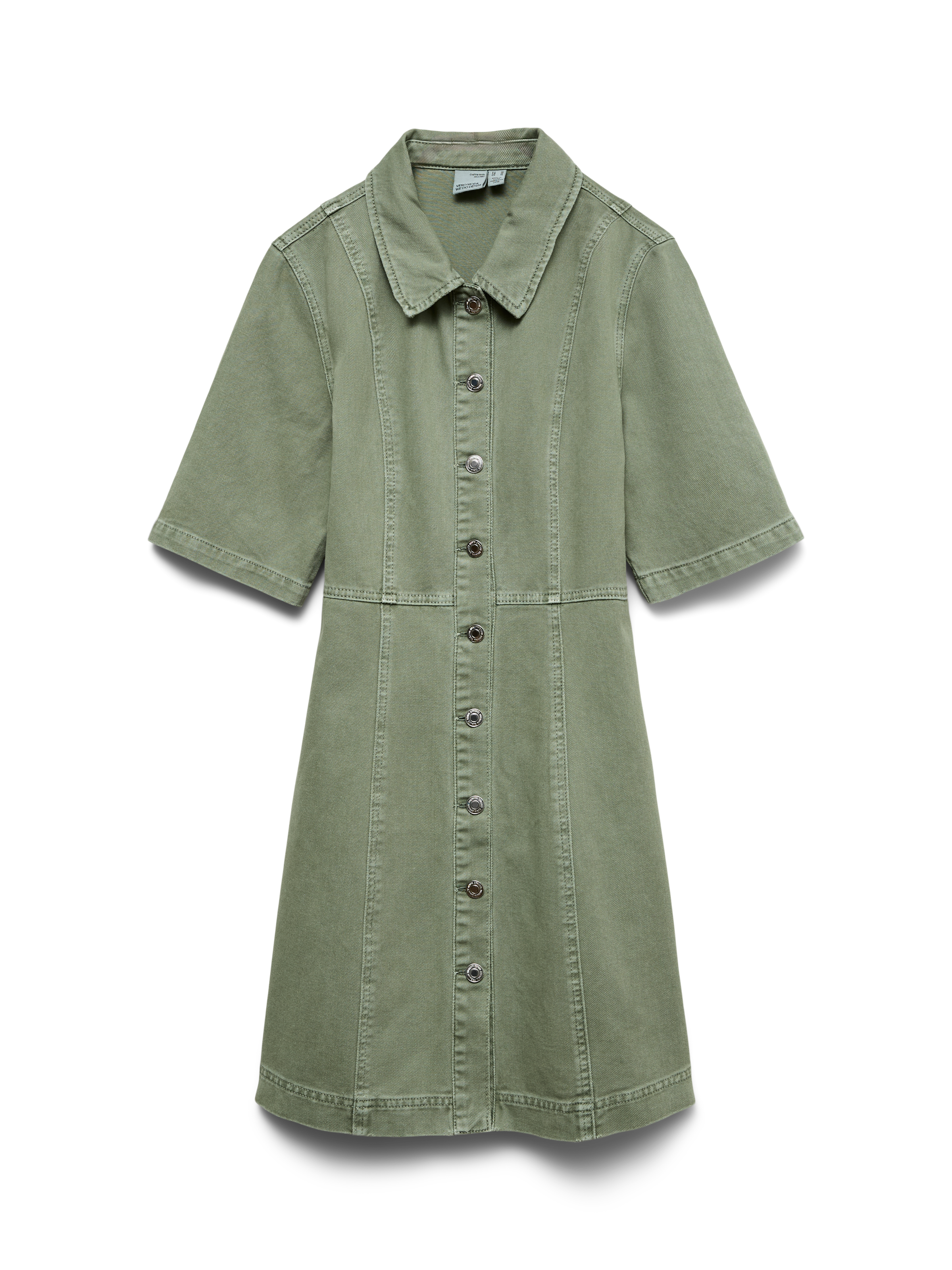 Vero Moda Jeanskleid "VMDAISY 2/4 SHORT DENIM DRESS NOOS" Baumwolle günstig online kaufen