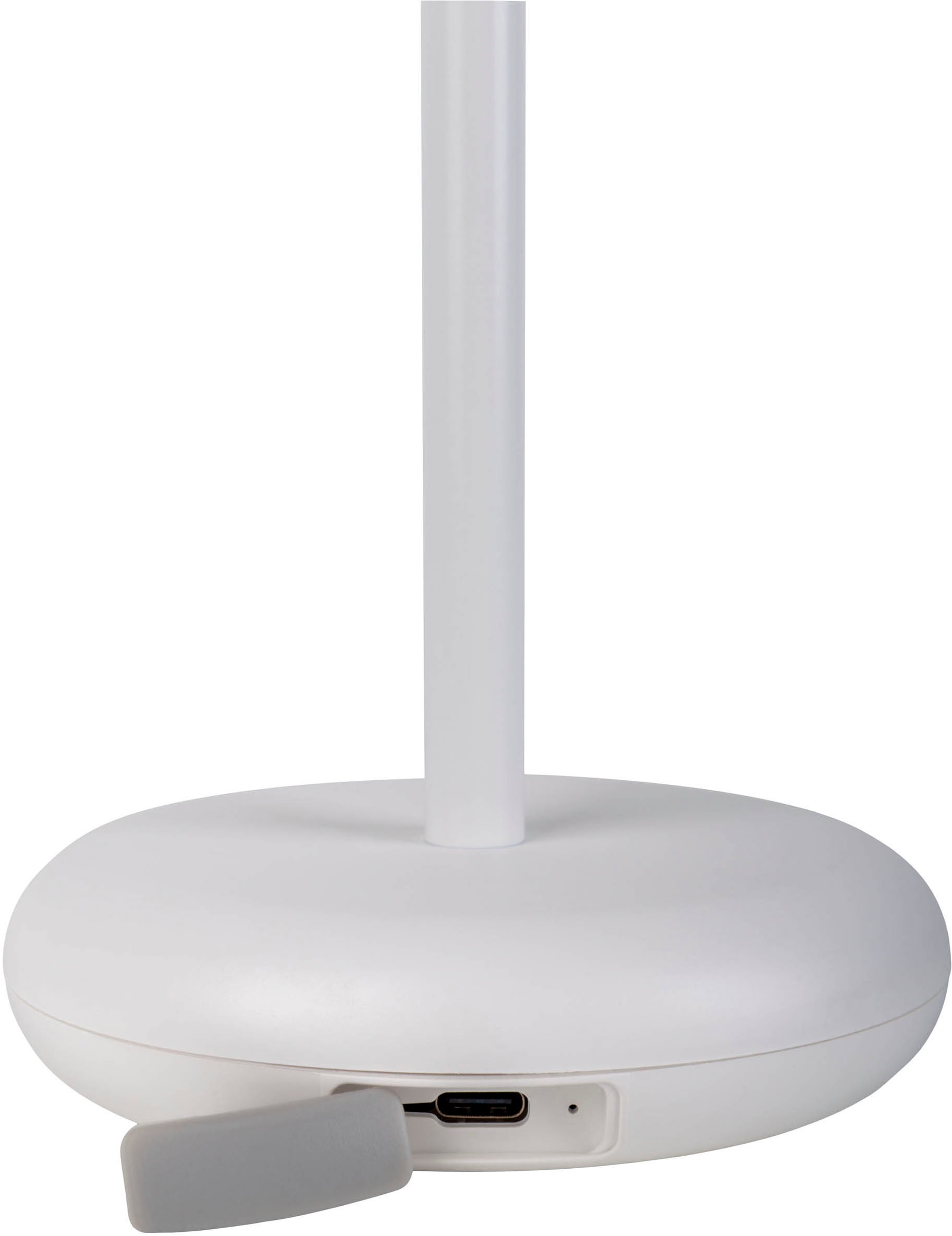 näve LED Tischleuchte »Pasi«, 1 flammig, Leuchtmittel LED-Modul | LED wechselbar, dimmbar per Berührungssensor, Memoryfunktion, Akku, USB-C-Ladekabel