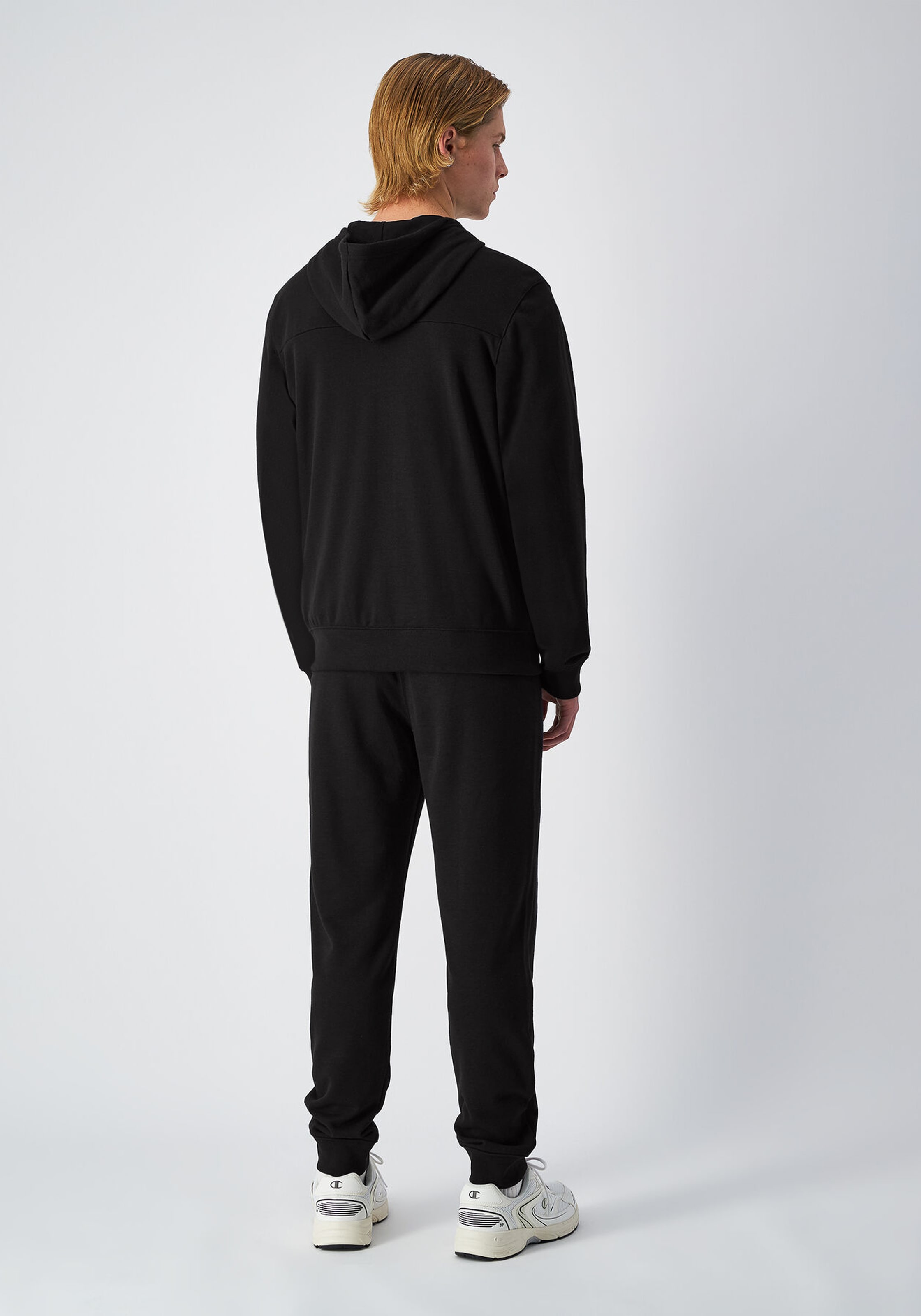 Champion Jogginganzug »Sportswear Hooded Full Zip Suit« 2 tlg. mit Kapuze, zweiteiliges Set, aus Baumwolle und Polyester, Sweatware
