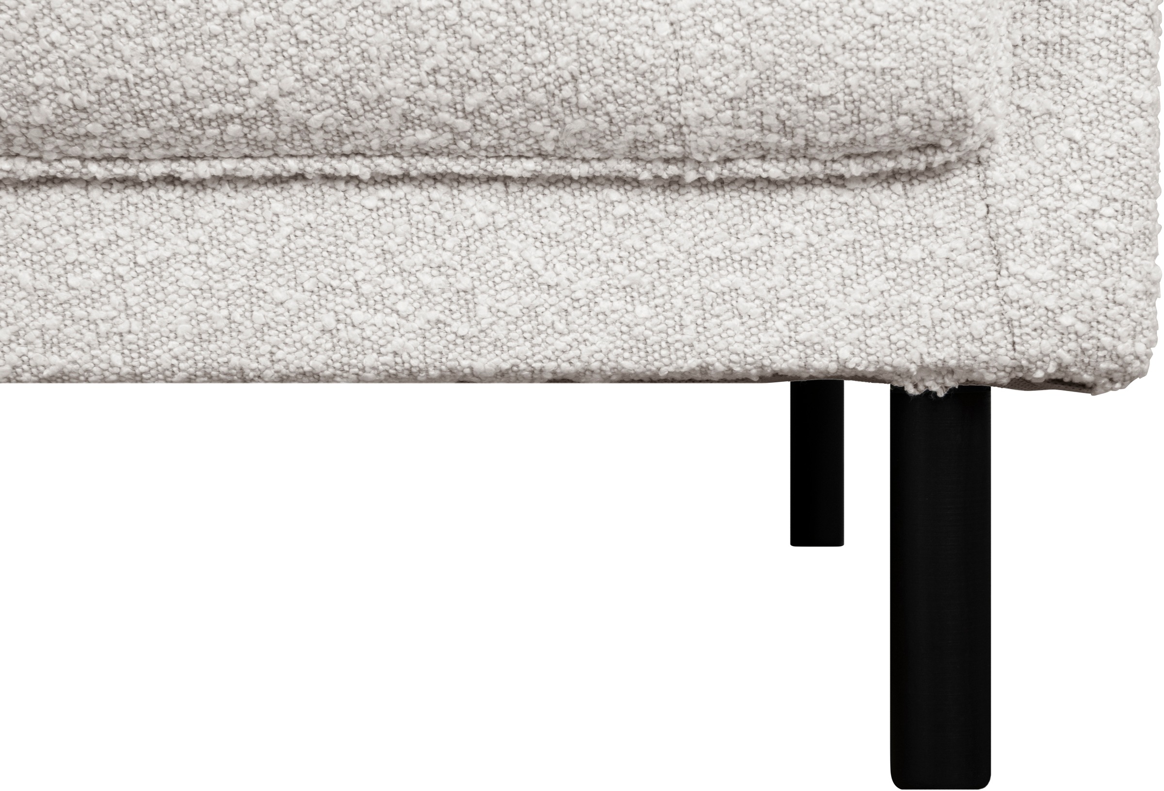 INOSIGN Ecksofa »AGNIA L-Form  B/T/H: 244/244/71 cm«, incl. Zierkissen, gleichschenklig, auch in Cord