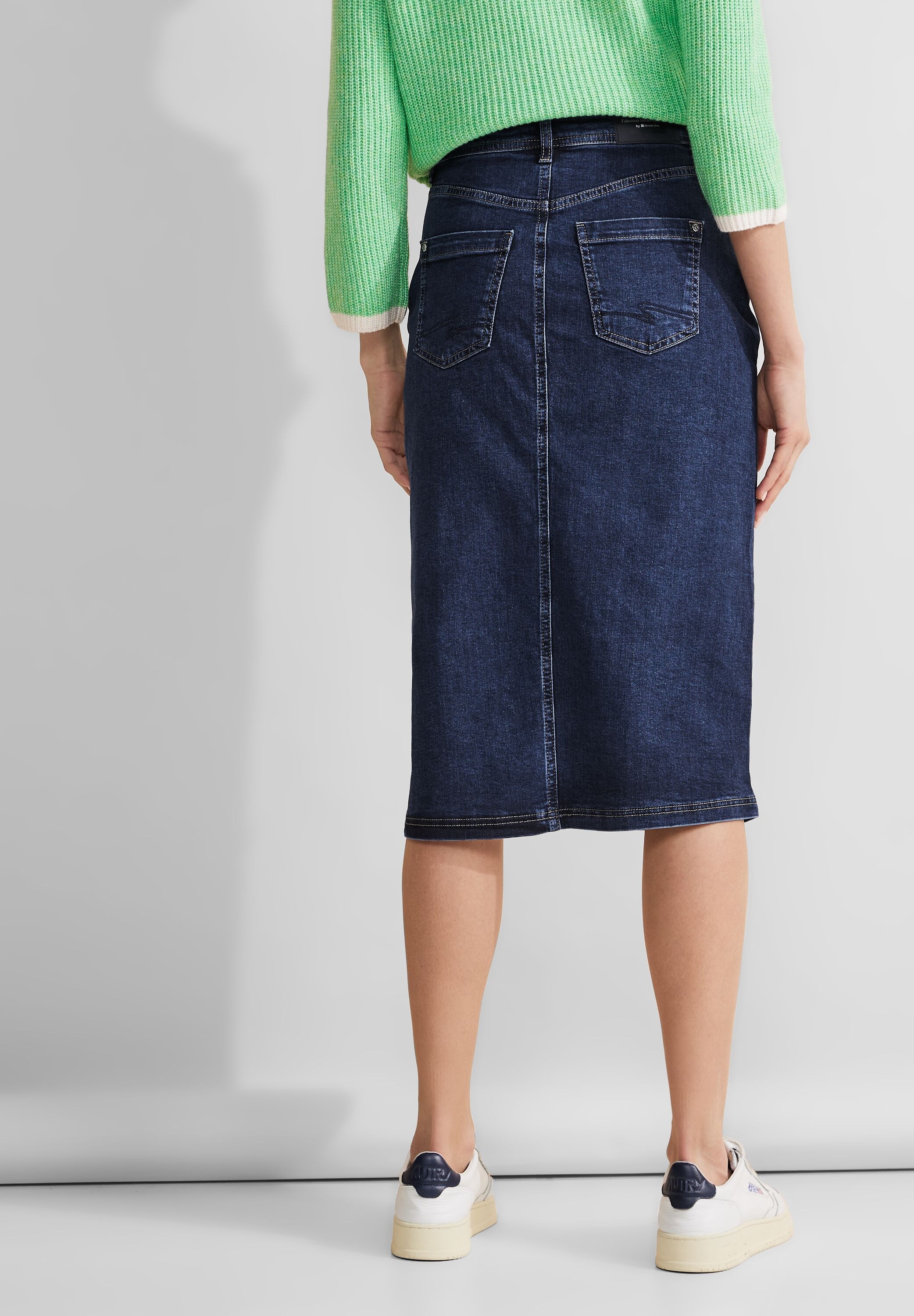 STREET ONE Jeansrock, High Waist