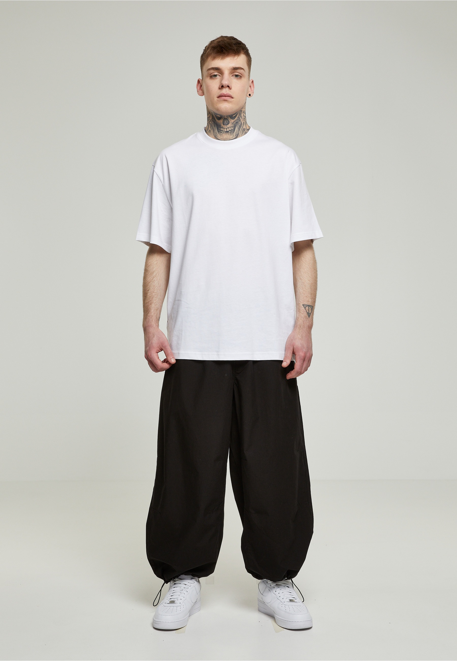 URBAN CLASSICS Stoffhose »Urban Classics Herren Popline Parachute Pants«