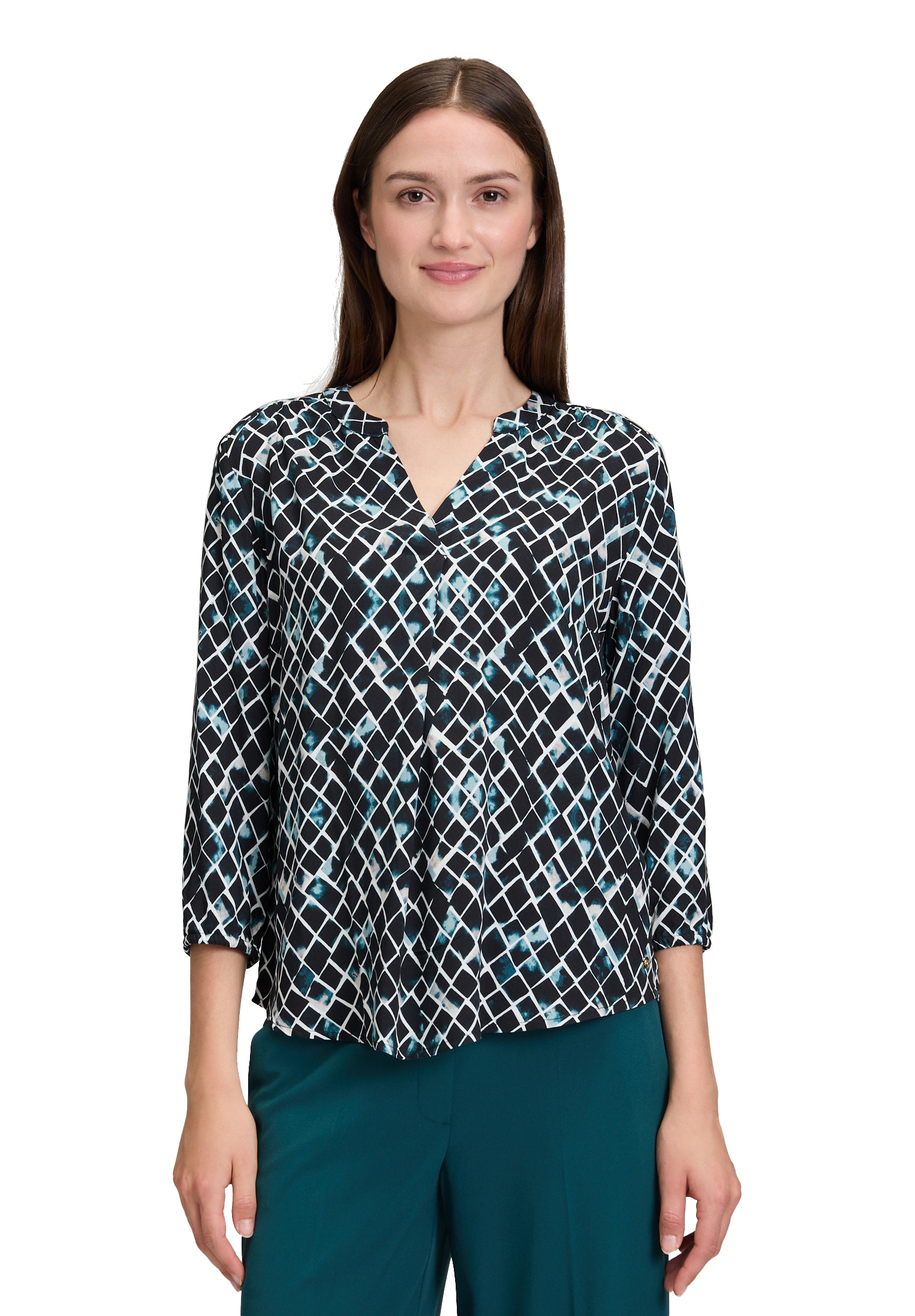 Betty&Co Schlupfbluse "Betty & Co Damen Schlupfbluse mit Print" günstig online kaufen