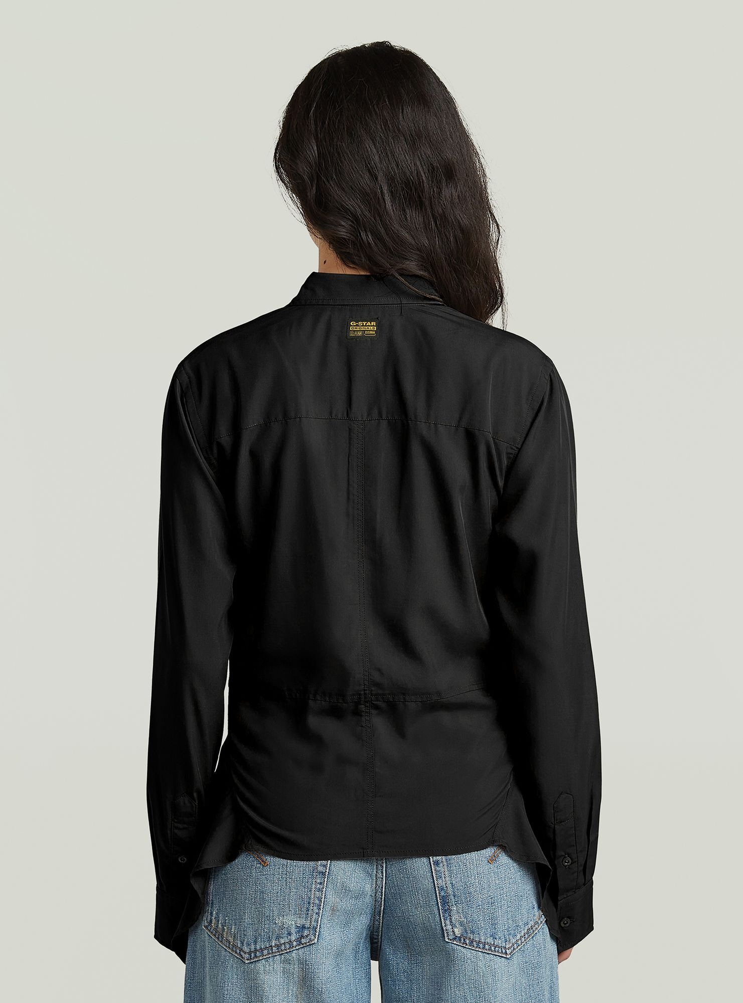 G-STAR Langarmshirt »Slim Kick Long Sleeve Hemd«