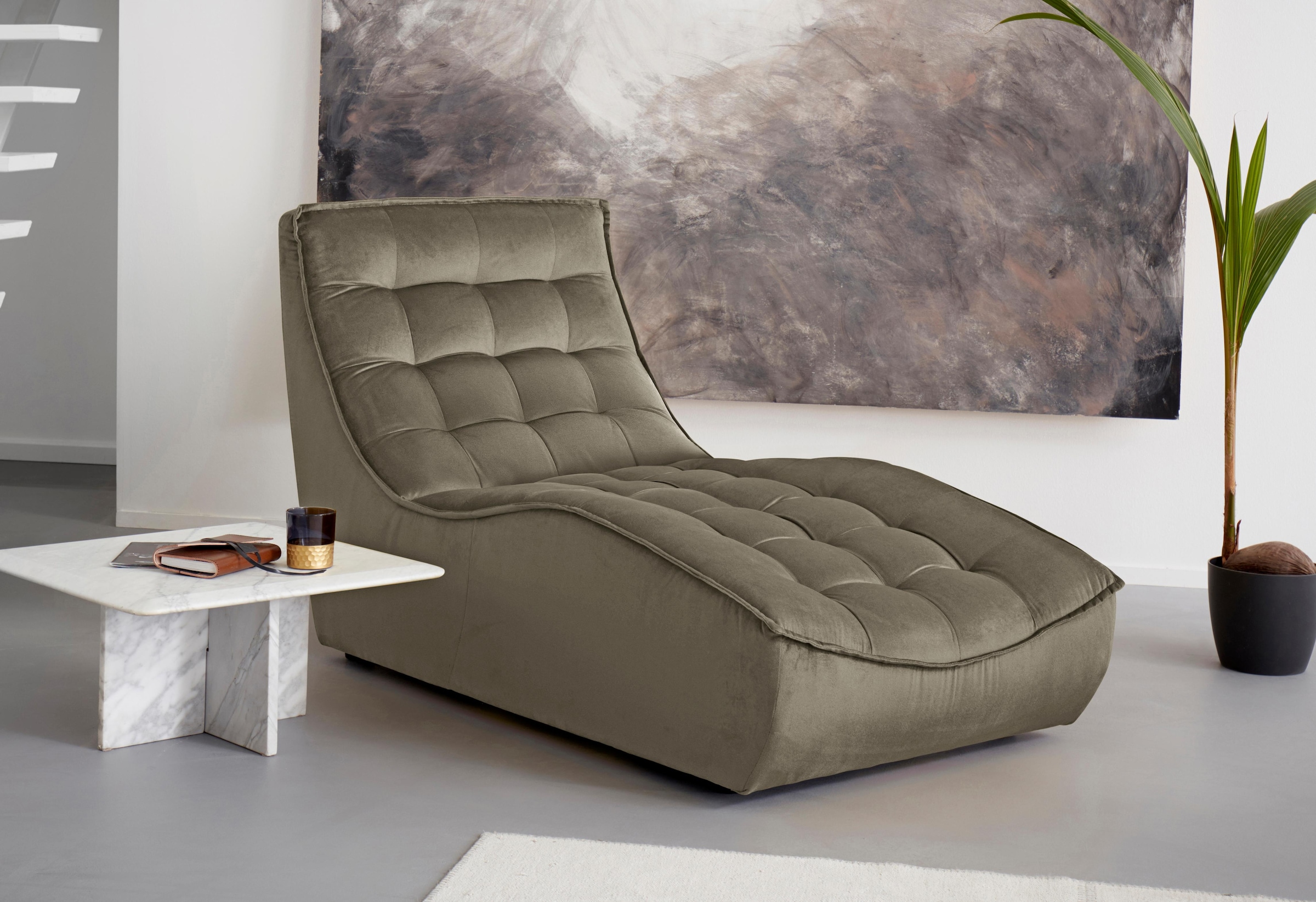 CALIA ITALIA Chaiselongue "Banjo, Designsofa, erstklassiger Sitzkomfort, als Einzelelement", oder als Modulsofa mit den 