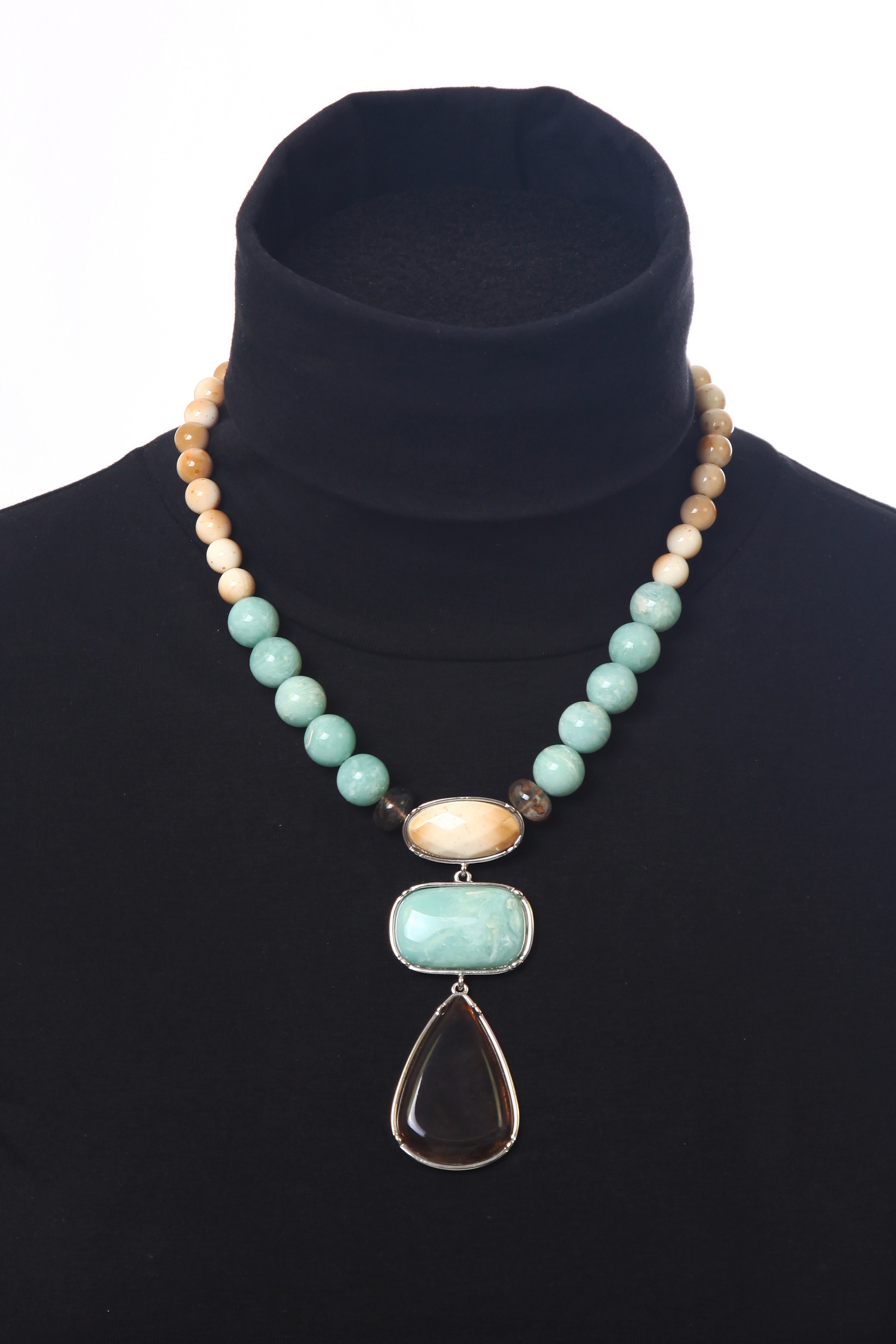 COLLEZIONE ALESSANDRO Kette mit Anhänger »Elisabeth« in marmorierter Optik