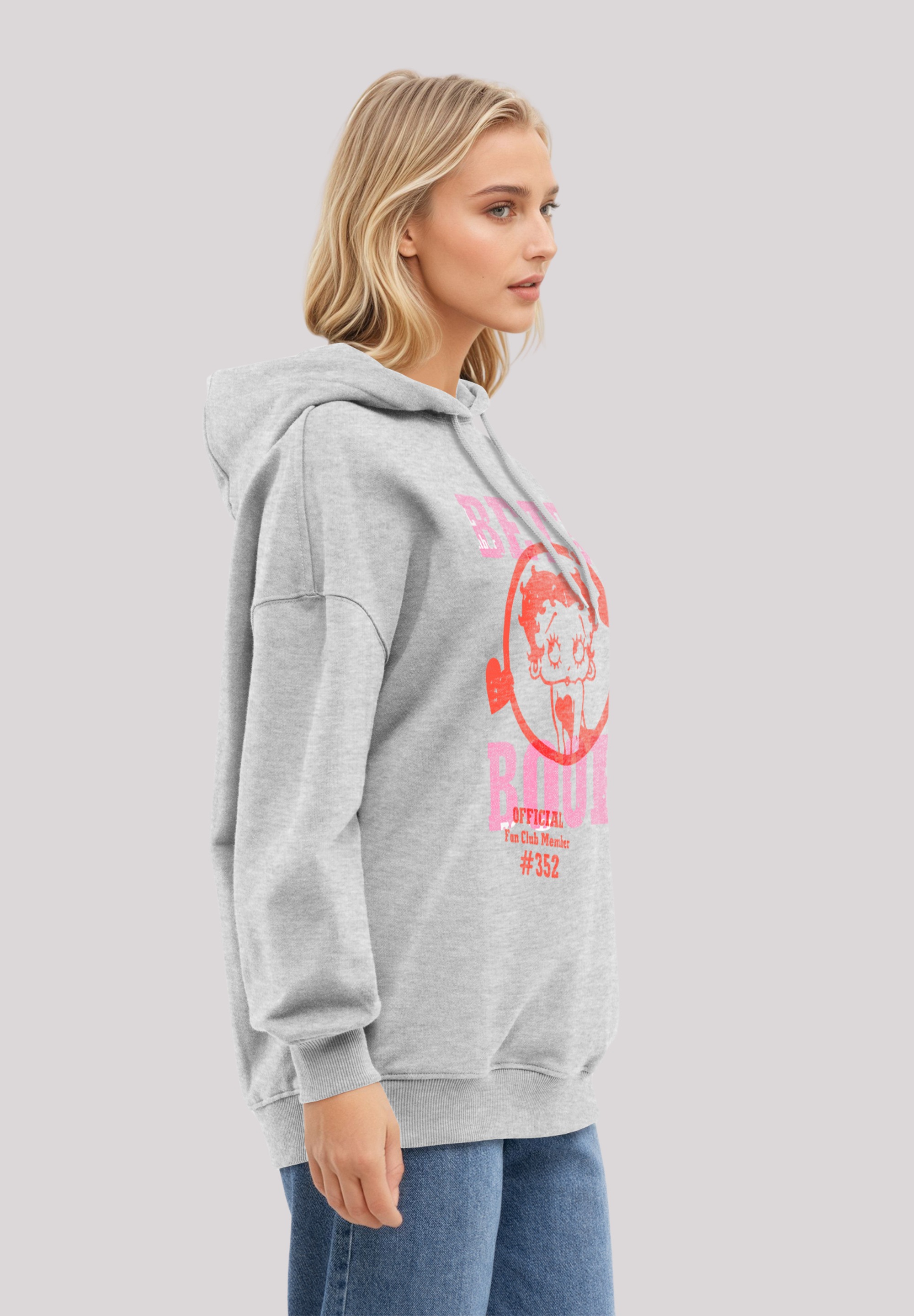 F4NT4STIC Kapuzenpullover »Betty Boop Official Fan Club Member« Premium Qualität
