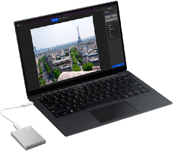 Seagate externe SSD »One Touch SSD«, Anschluss USB