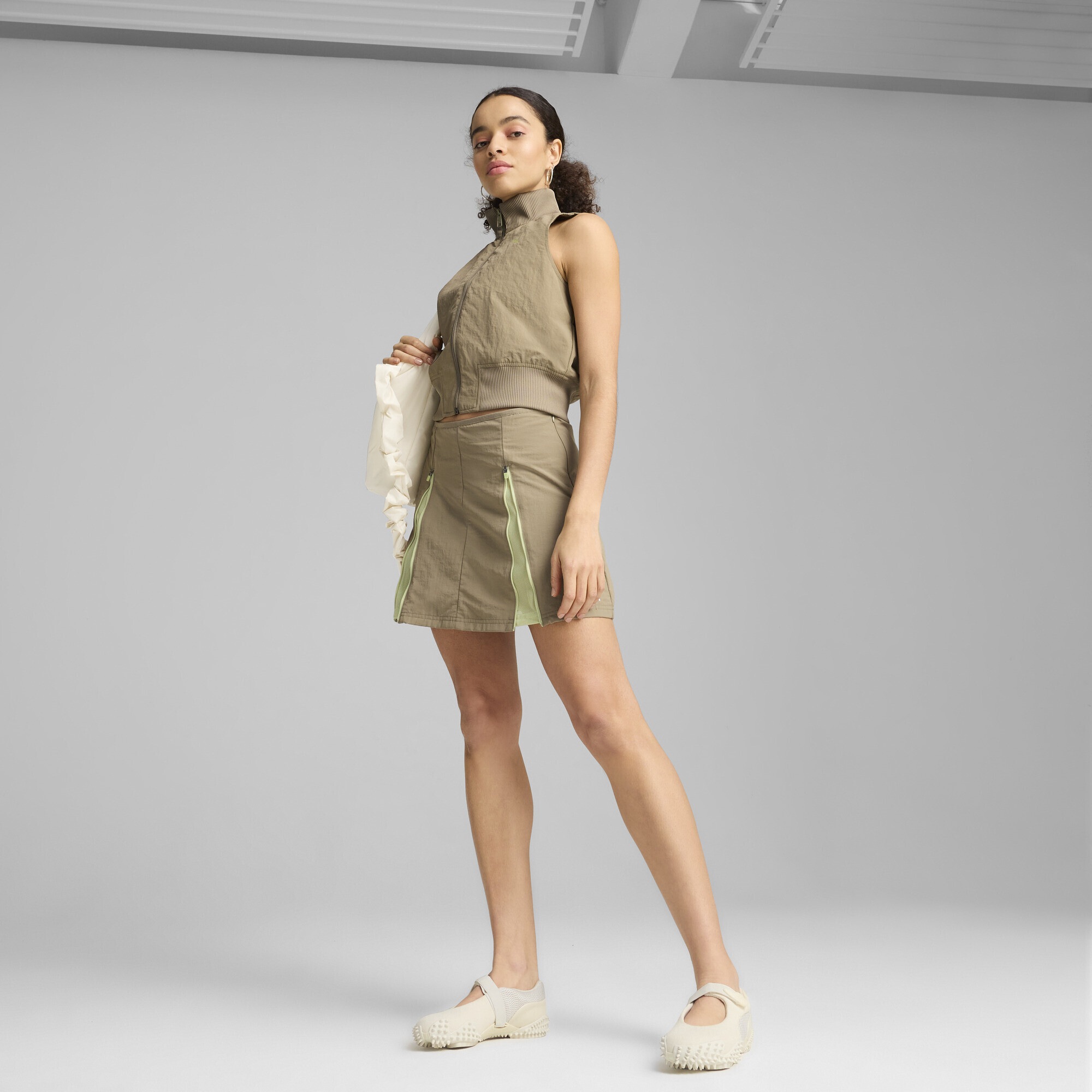 PUMA Jerseyrock »DARE TO Gewebter Zip-Rock Damen«