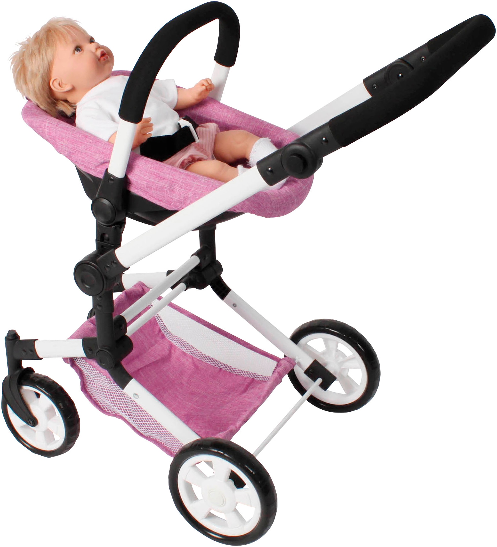 CHIC2000 Puppen Autositz »mit Adapter«, passend für Puppenwagen Mika, Nele, Jara, Linus und Linus Duo