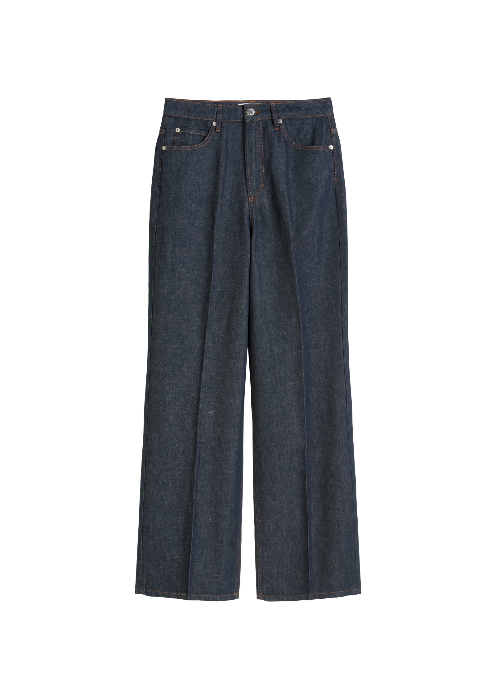 Marc O'Polo Weite Jeans »aus Baumwolle-Leinen-Mix«