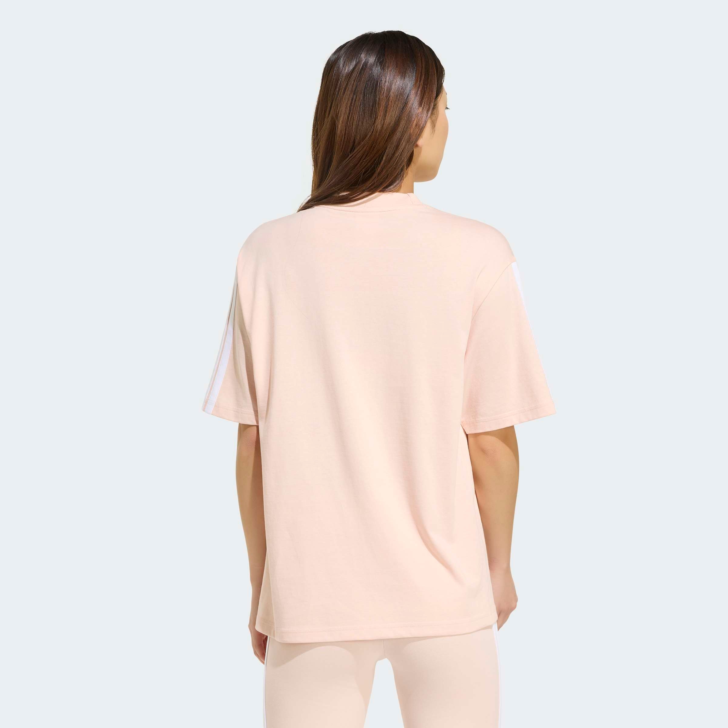 adidas Sportswear T-Shirt »W 3S SJ BF T« lockere Passform, Kurzarmdesign, sportlicher Stil, aus Baumwolle