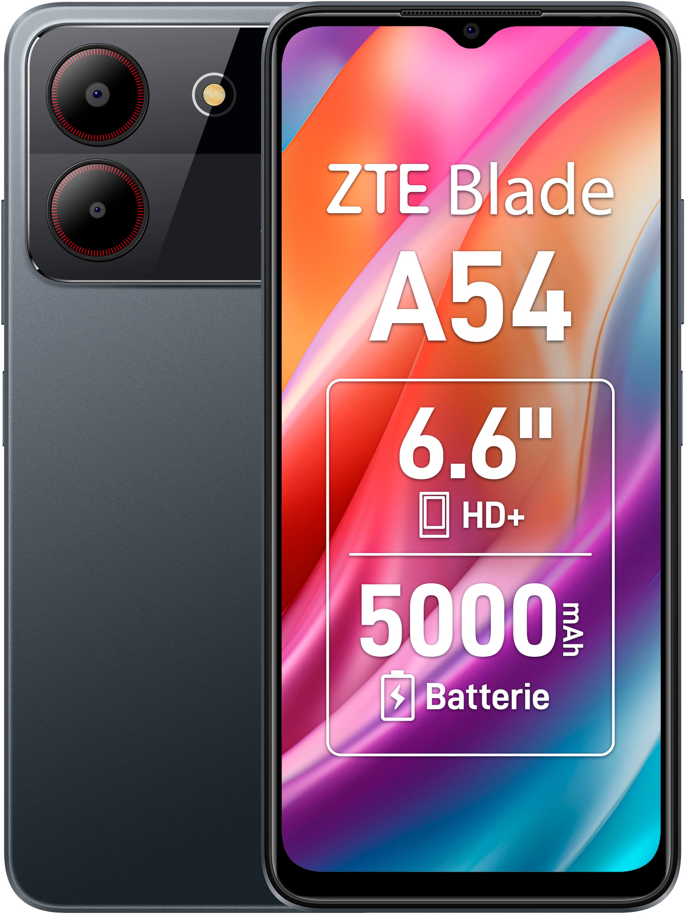 ZTE Smartphone »Blade A54« grau