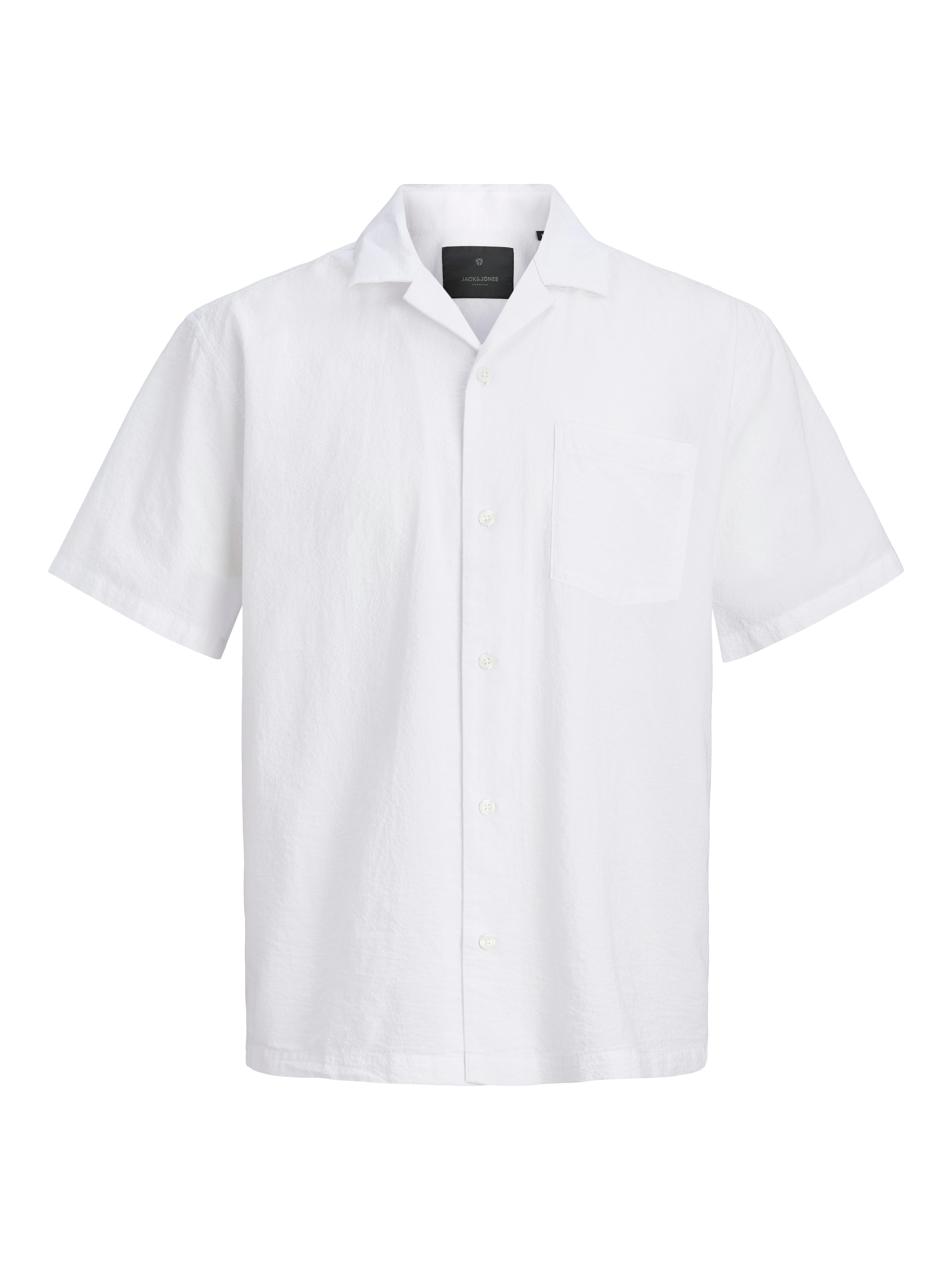 Jack & Jones Kurzarmhemd »JPRBLASHAWN SEERSUCKER S/S SHIRT SN« mit Brust Tasche
