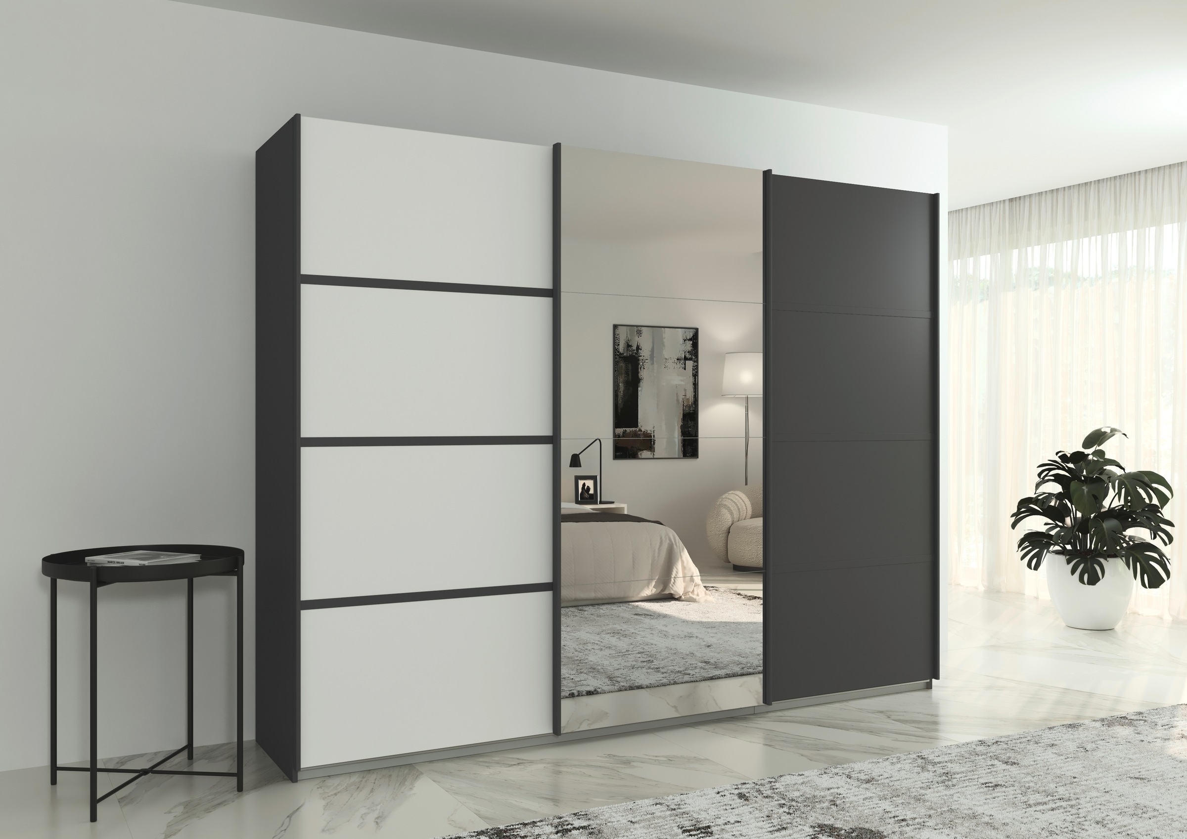 rauch Kleiderschrank "Schwebetürenschrank Garderobe Schrank TOP ANGEBOT Avo günstig online kaufen