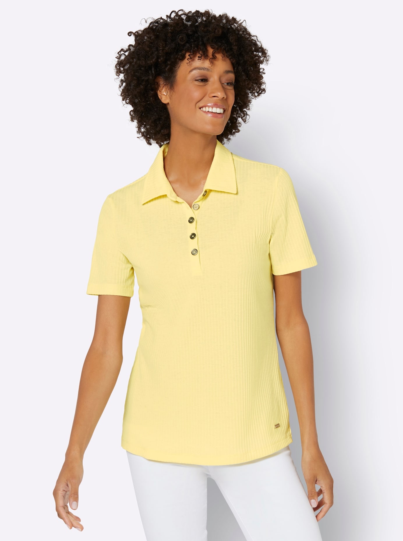 Casual Looks Poloshirt "Poloshirt" 1 Stk. tlg. günstig online kaufen