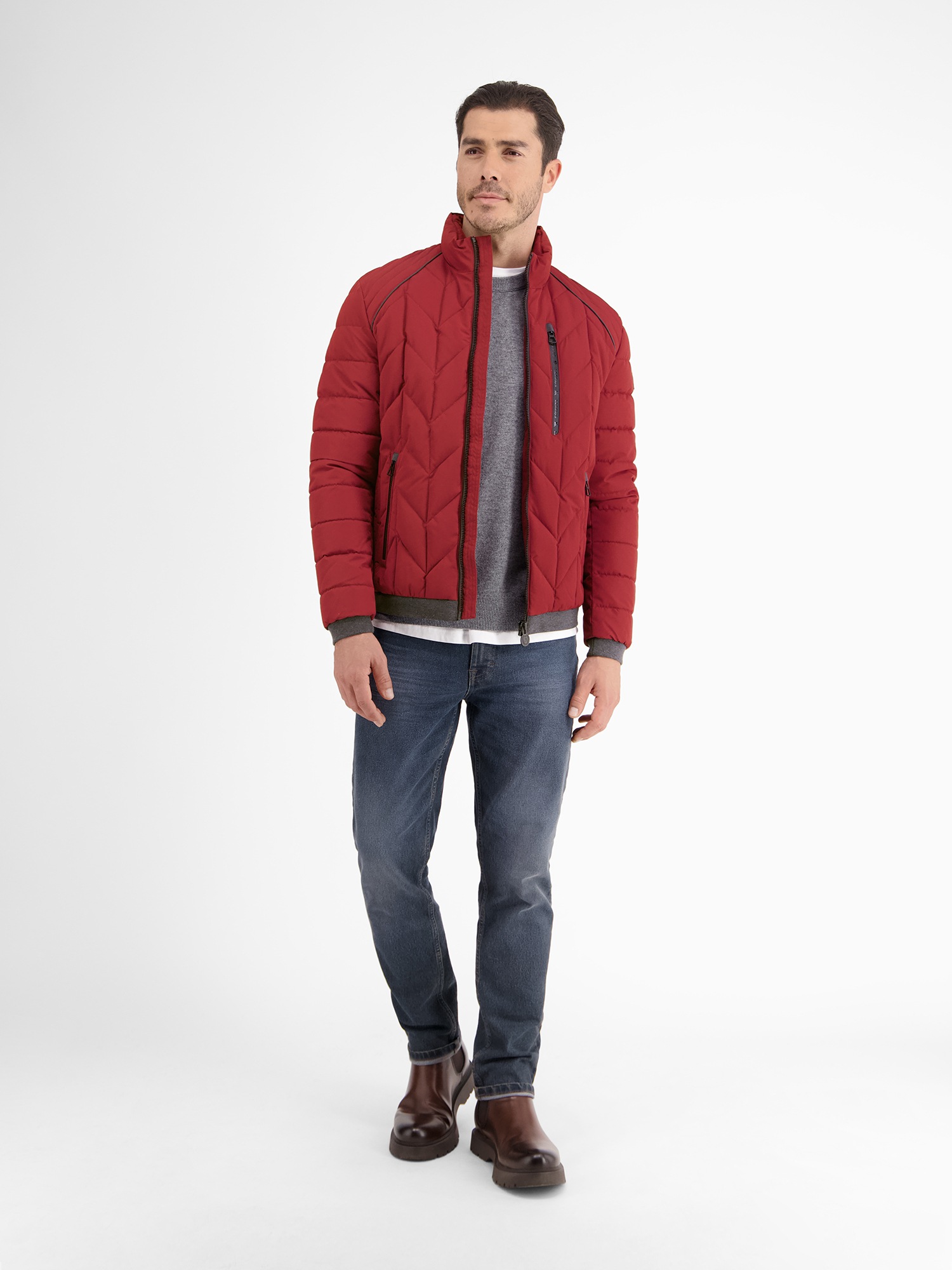 LERROS Steppjacke »LERROS Blouson mit Funktion«, ohne Kapuze, Wasser- und windabweisend, atmungsaktiv