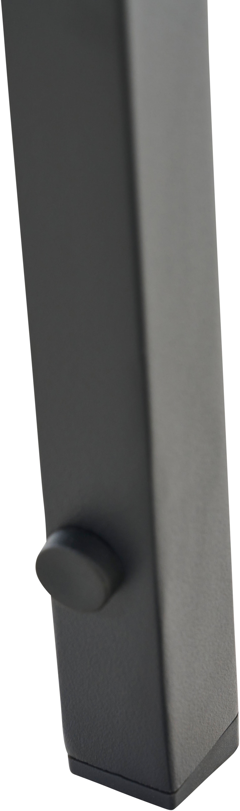 Siena Garden Gartensessel »BOLOGNA Stapelsessel, anthrazit« Aluminiumgestell, Ranotex® Bezug