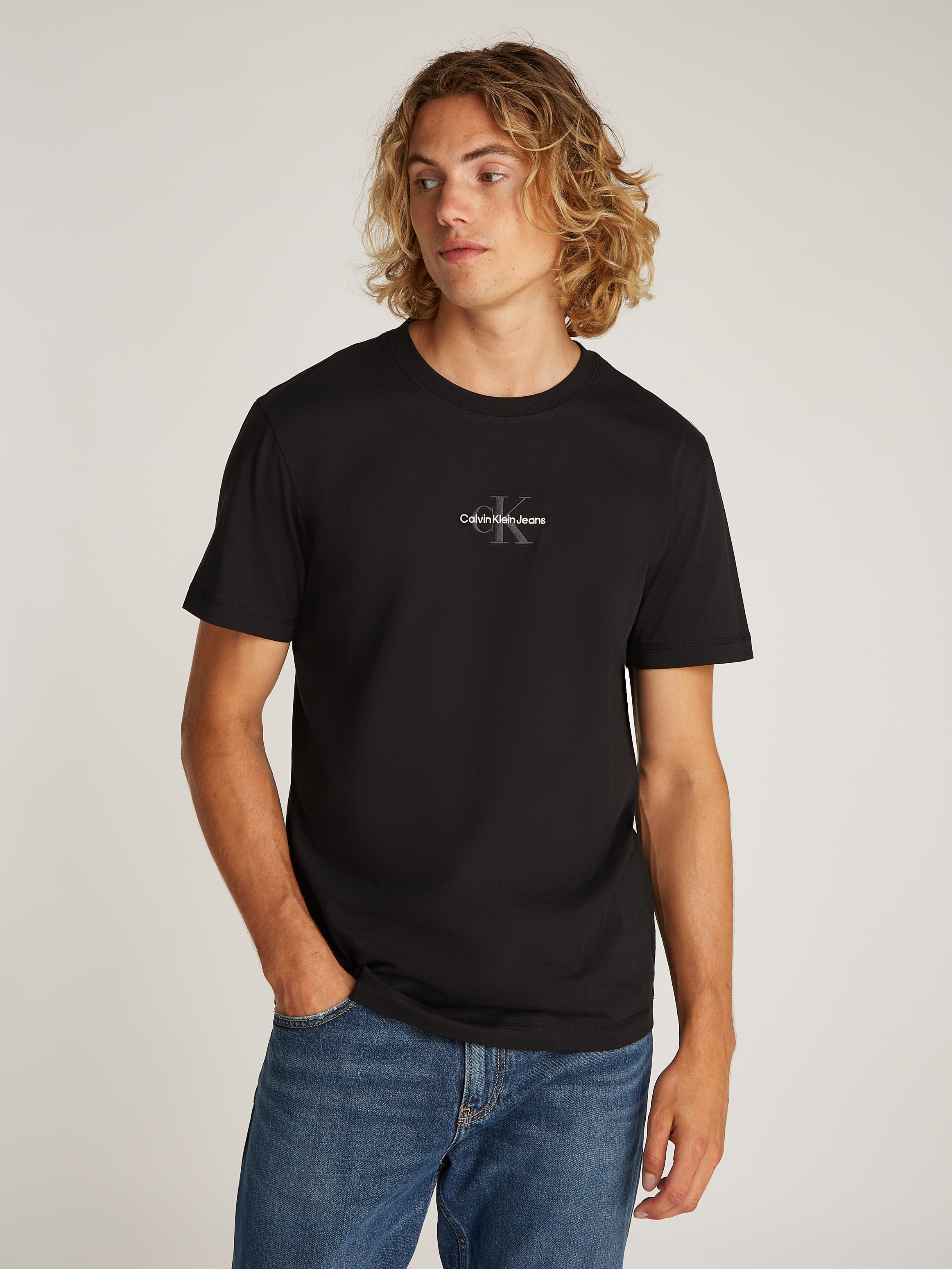 Calvin Klein Jeans T-Shirt "MONOLOGO TEE", mit Logoschriftzug günstig online kaufen