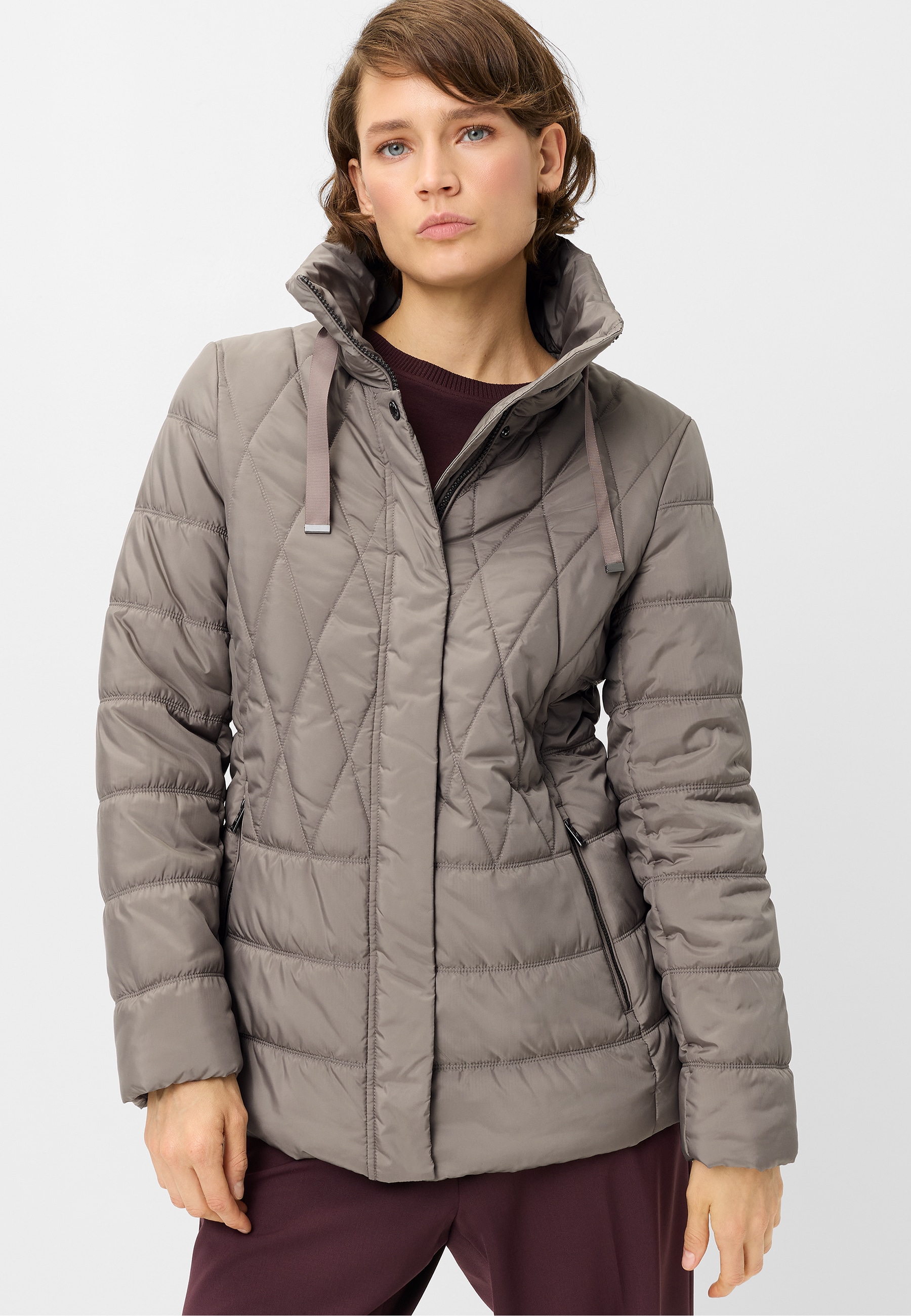 Fuchs Schmitt Steppjacke »Steppjacke« Stehkragen mit Kordelzug, Regular Fit