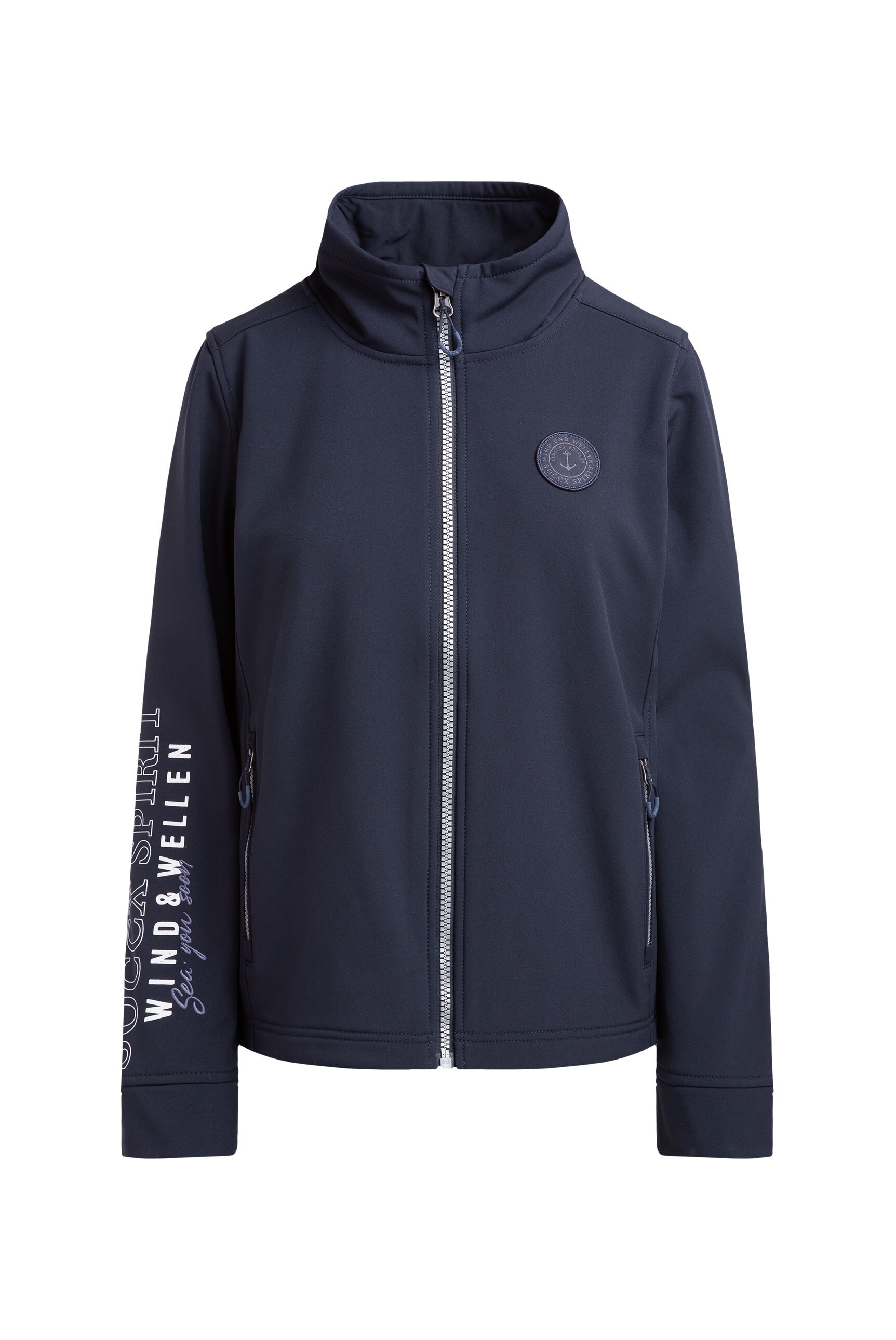 SOCCX Softshelljacke, ohne Kapuze, mit Stehkragen günstig online kaufen