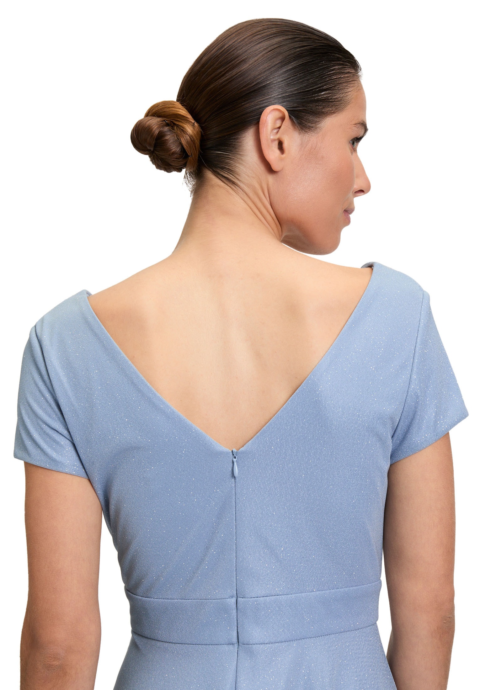 Vera Mont Cocktailkleid »Vera Mont Damen Cocktailkleid im Glitzer-Look«, Stoff