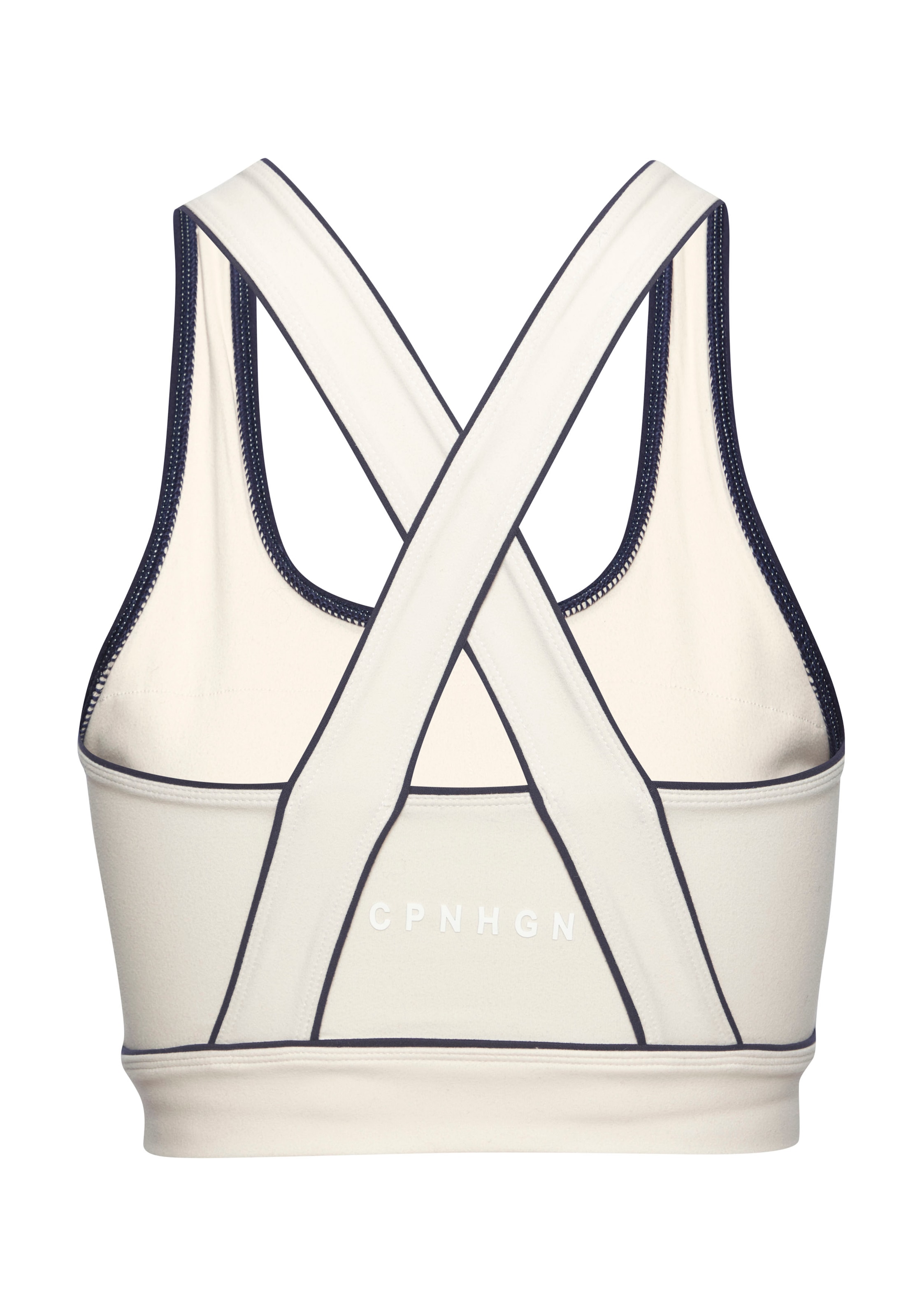 Copenhagen Studios Crop-Top, mit überkreuzten Trägern im Rücken